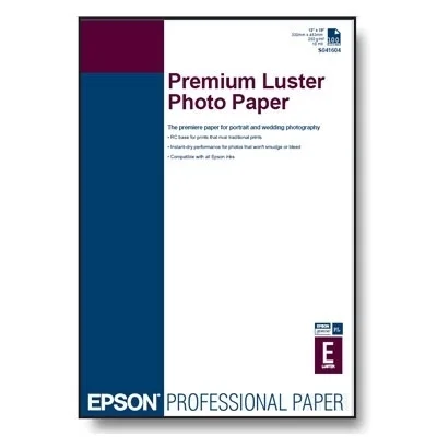 Epson Premium Luster Photo Paper, DIN A4, 250 g/m²