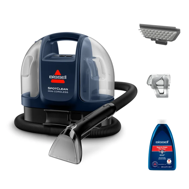 Bissell SpotClean Mini Cordless Teppichreinigungsmaschine Handgeführt Schwarz, Blau