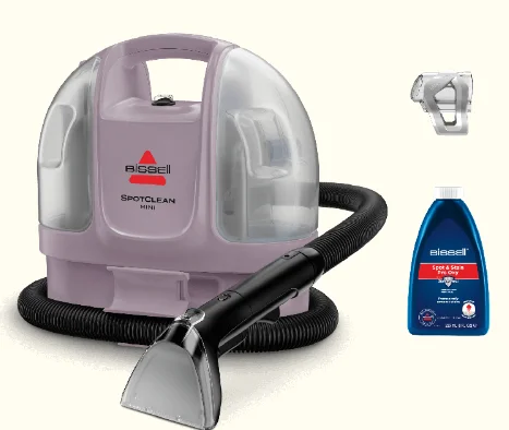 Bissell SpotClean Mini Teppichreinigungsmaschine Handgeführt Schwarz, Transparent