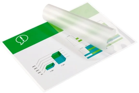 GBC Laminiertaschen f. Dokumente A7 2x125 Micron glänzend (100)