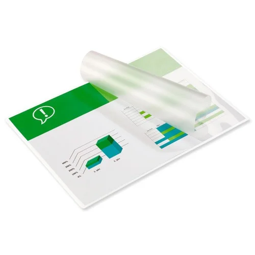 GBC Laminiertaschen f. Dokumente A4 2x80 Micron glänzend (100)