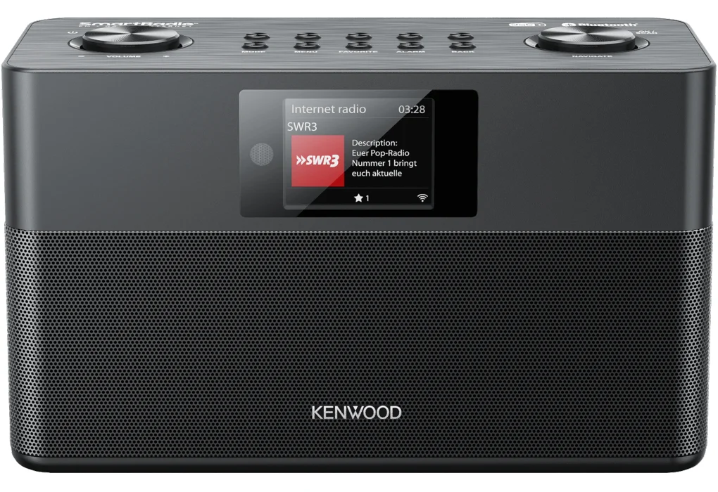 Kenwood CR-ST100S-B Radio Internet Digital Schwarz
