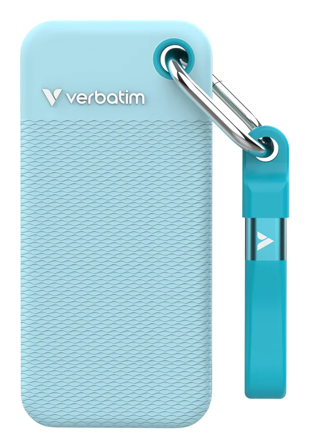 Verbatim Pocket SSD 1 TB USB Typ-C 3.2 Gen 2 (3.1 Gen 2) Blau