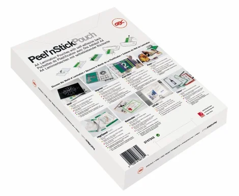 GBC Peel`n Stick Laminiertaschen A3 2x75 Micron glänzend (25)