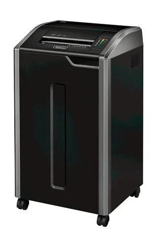 Fellowes 425Ci Aktenvernichter Kreuzschreddern 30 cm Schwarz, Silber