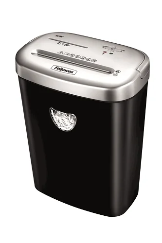 Fellowes 53C Aktenvernichter Kreuzschreddern 22 cm Schwarz