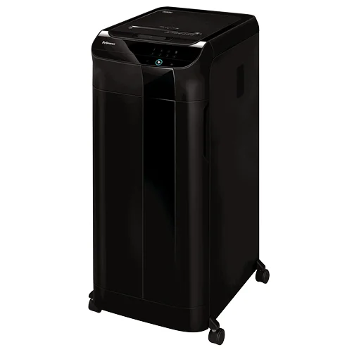 Fellowes AutoMax 600M Aktenvernichter Mikrogeschnittene Zerkleinerung 60 dB 23 cm Schwarz