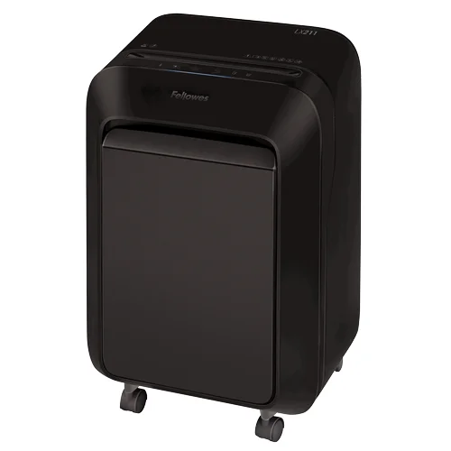 Fellowes LX Series Powershred LX211 Aktenvernichter Mikrogeschnittene Zerkleinerung Schwarz