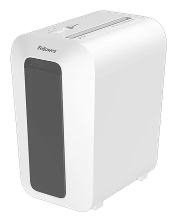 Fellowes LX Series LX65 Aktenvernichter Partikelschnitt-Zerkleinerung Weiß