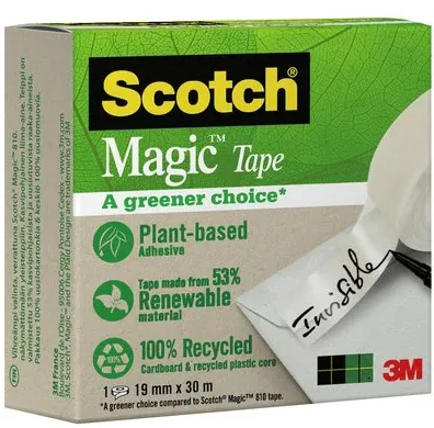 3M Magic 30 m Zellulose Transparent 1 Stück(e)