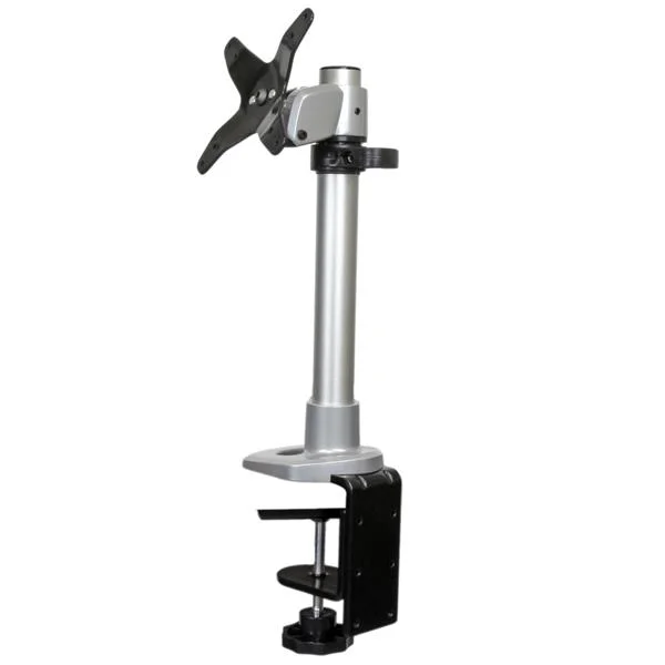 StarTech.com Monitor Halterung - Verstellbar - für Bildschirme bis 34" (14kg) - Premium VESA-Monitorarm - Tischklemme oder Tischlochmontage - Silber