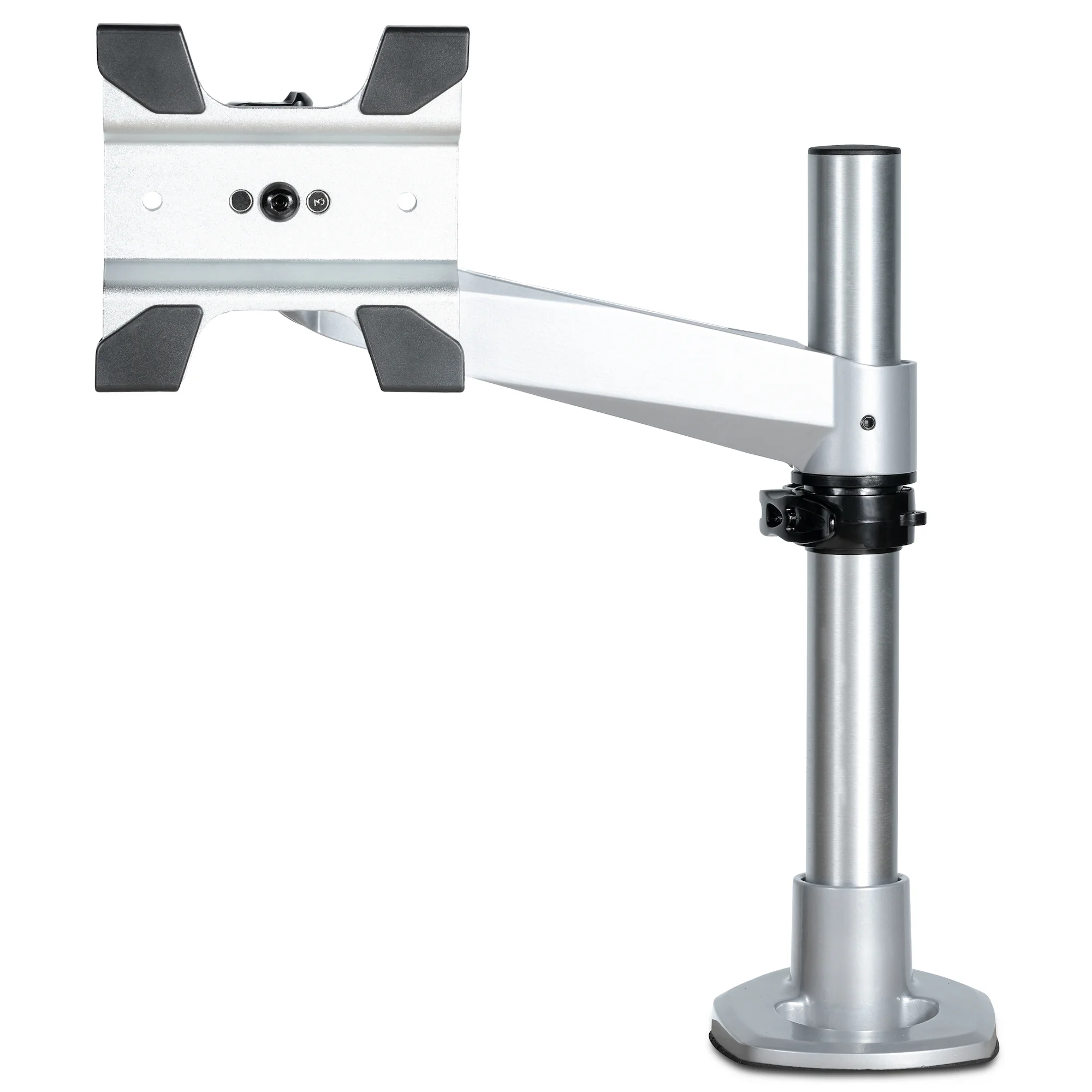 StarTech.com Monitorarm, VESA oder Apple iMac / Thunderbolt Display bis 49 Zoll (14 kg), Gelenkarm, Höhenverstellbare Monitorhalterung, Klemm-/Tüllenbefestigung
