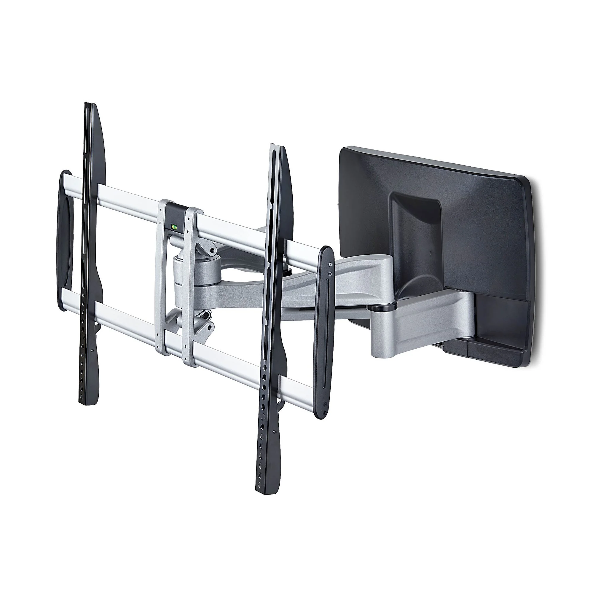 StarTech.com Robuste, vollbewegliche TV-Wandhalterung für Flachbildschirme bis 100 Zoll und 85 kg, VESA 800x500, flaches Design, TAA-konform