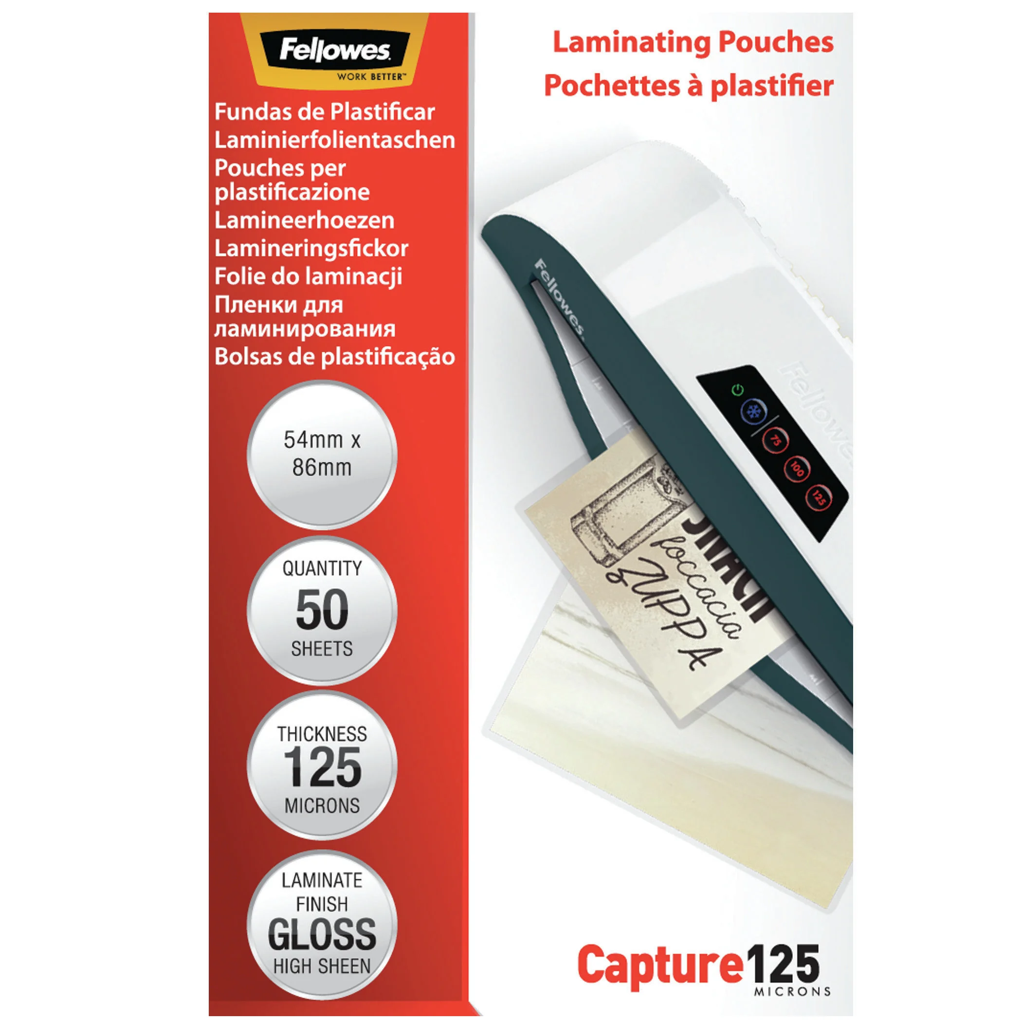 Fellowes 5396602 Laminierhülle 50 Stück(e)
