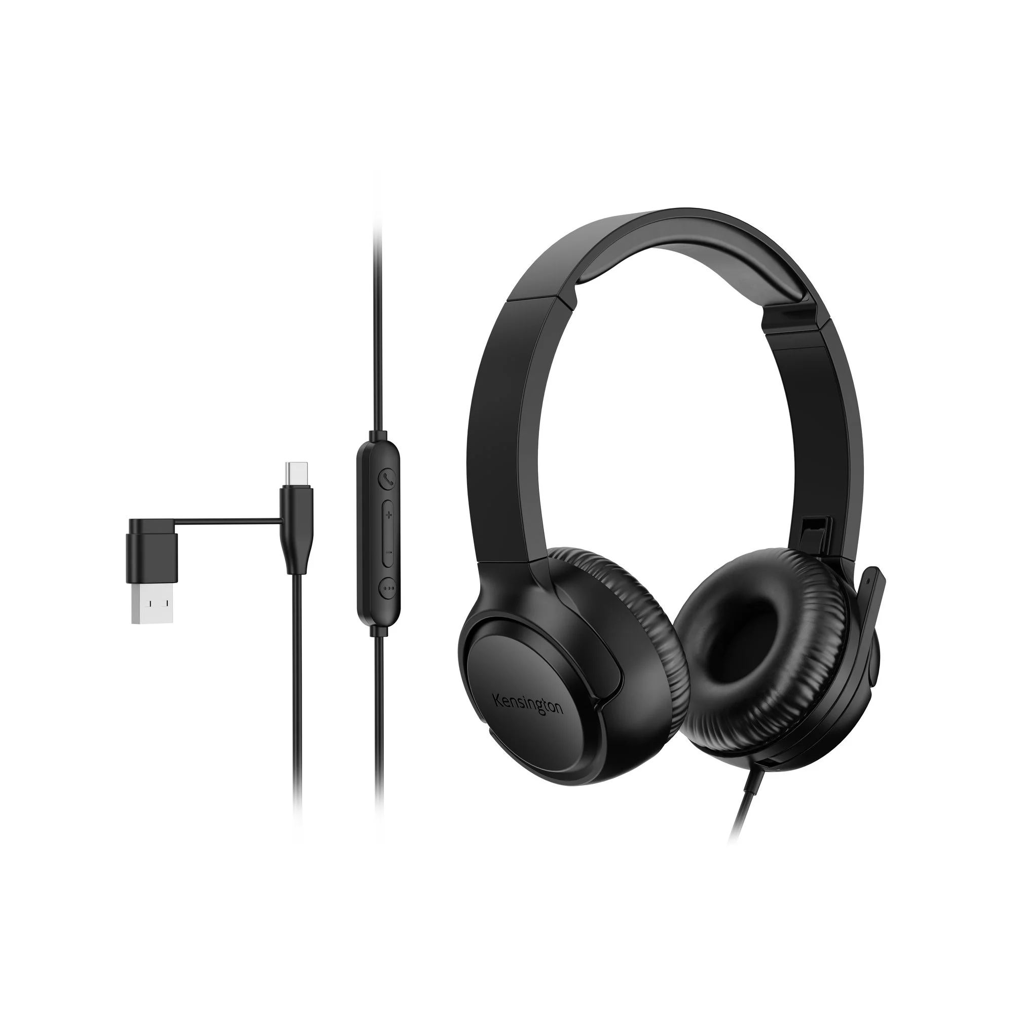 Kensington H950 EQ USB‐C/USB‐A kabelgebundenes On‐Ear‐Headset