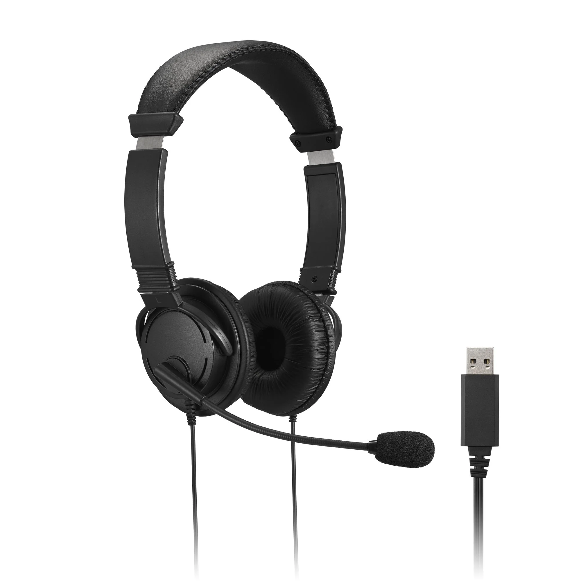 Kensington Classic USB-A Headset mit Mikrofon und Lautstärkeregler