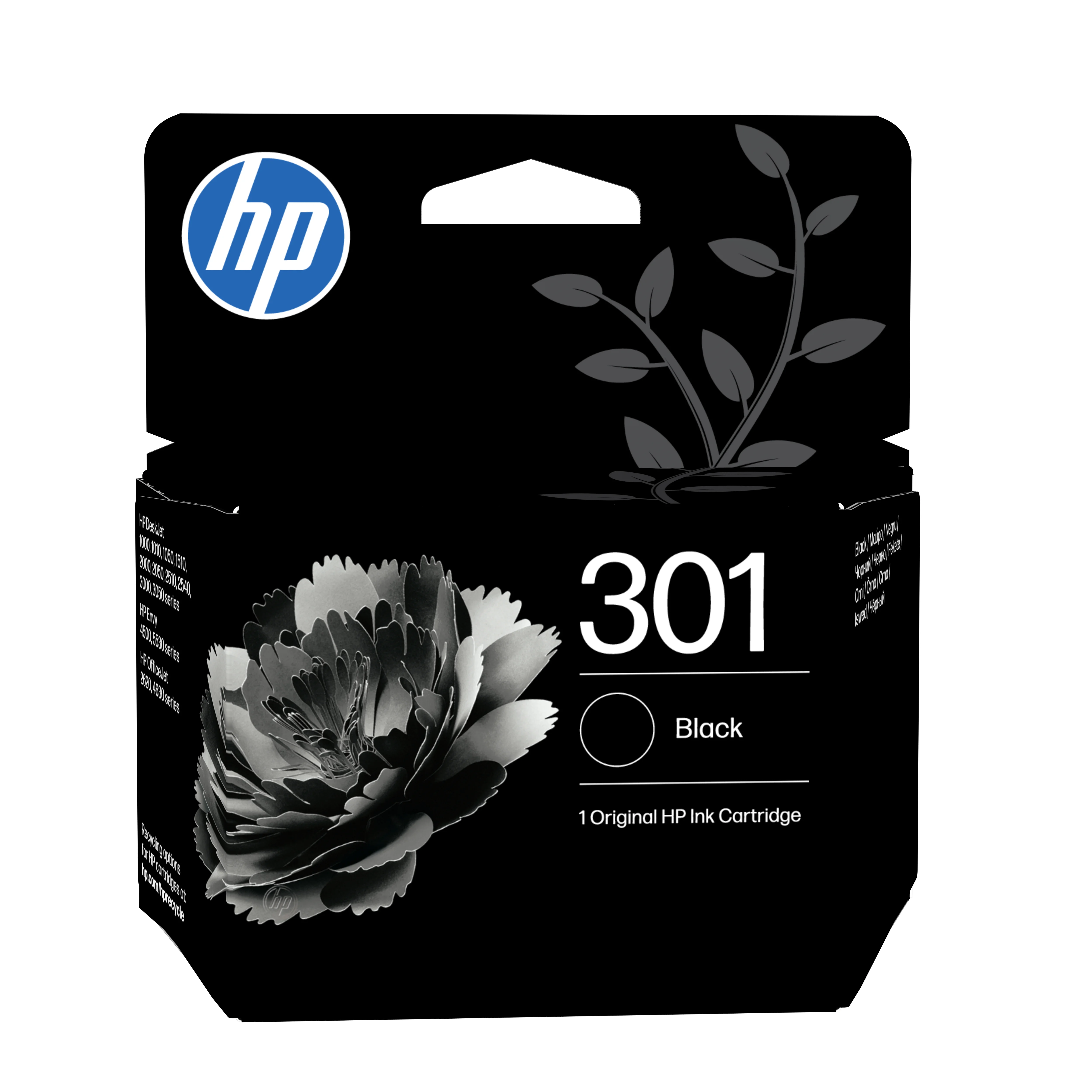 HP 301 Schwarz Original Druckerpatrone