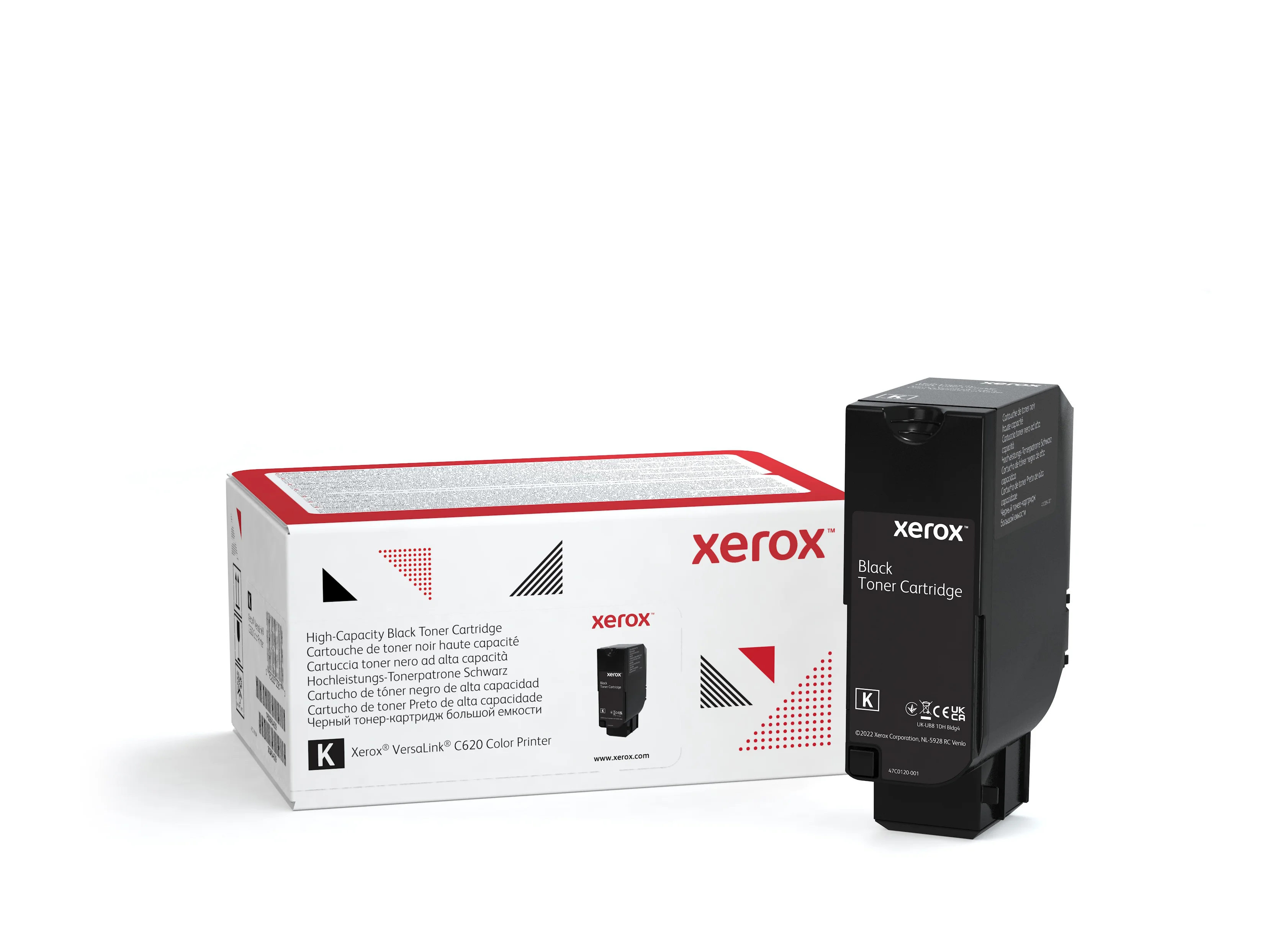 Xerox ® VersaLink® C620-Farbdrucker Hohe Kapazität-Tonermodul Schwarz (20000 Seiten) - 006R04624