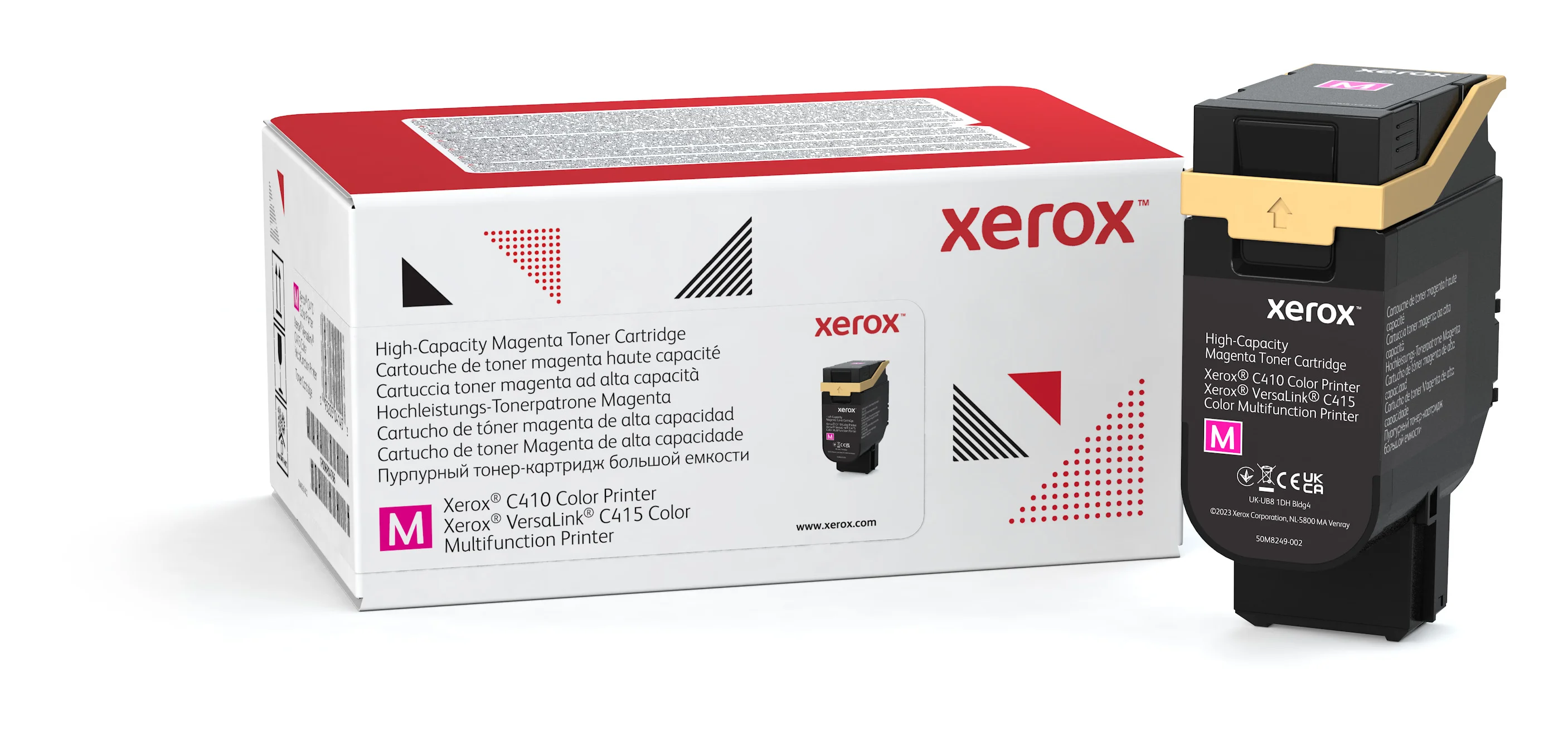 Xerox ® C410 Farbdrucker/VersaLink® C415 Farb-Multifunktionsdrucker Hohe Kapazität-Tonermodul Magenta (7000 Seiten) - 006R04687
