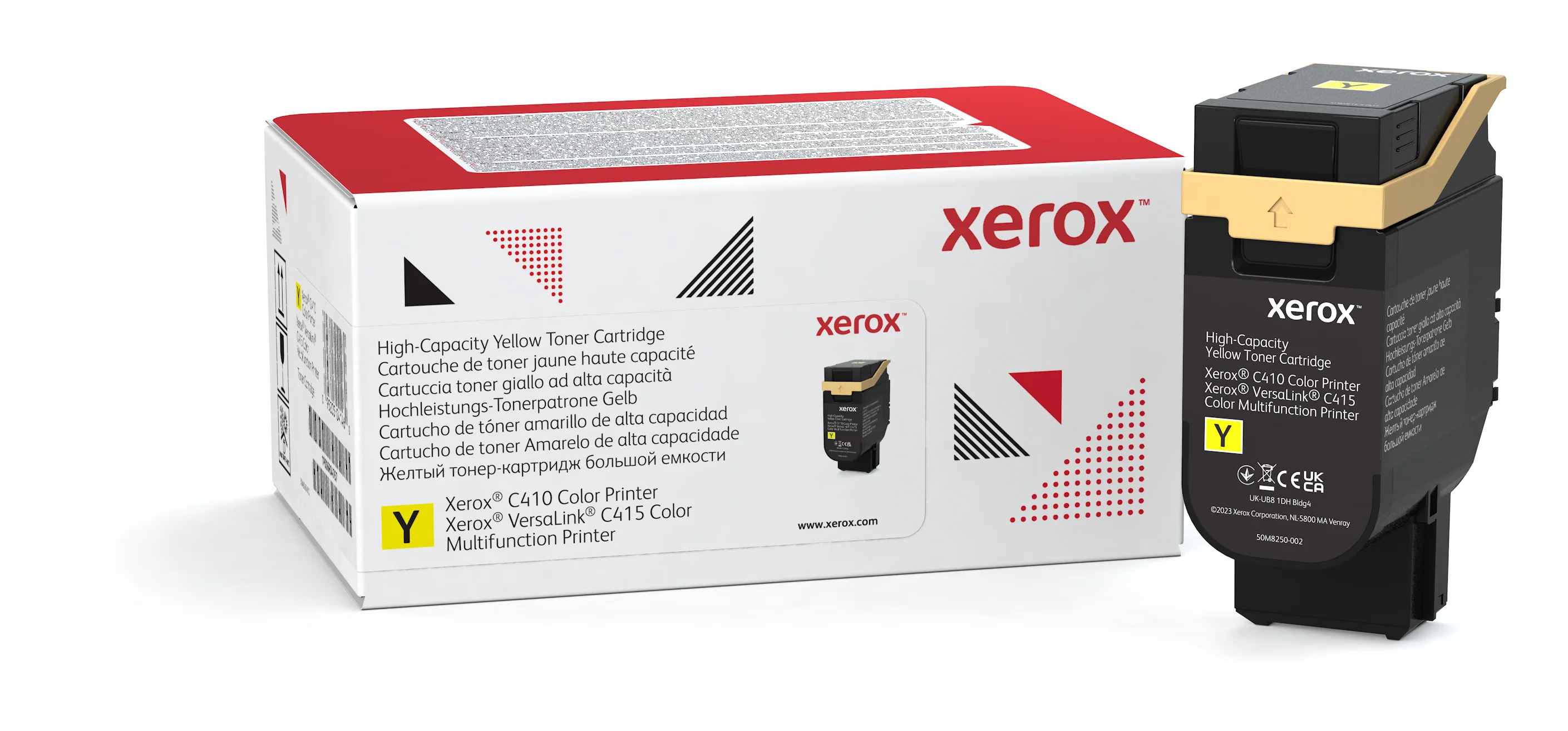 Xerox ® C410 Farbdrucker/VersaLink® C415 Farb-Multifunktionsdrucker Hohe Kapazität-Tonermodul Gelb (7000 Seiten) - 006R04688
