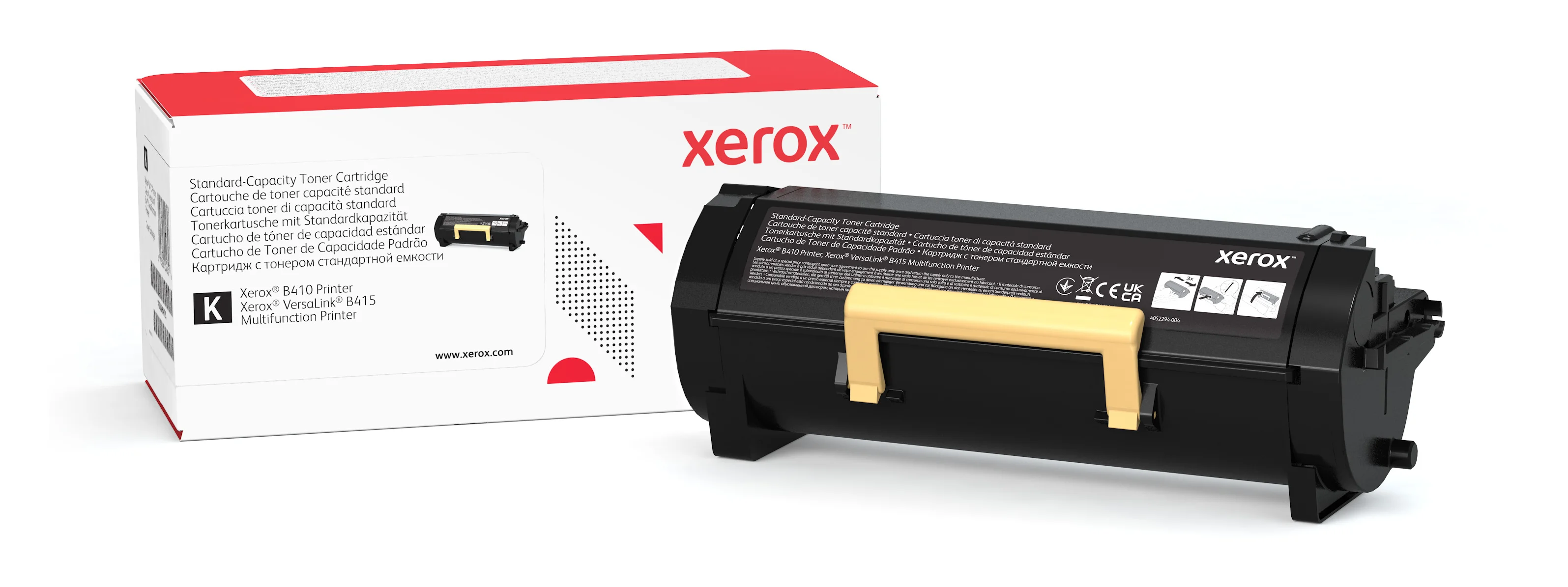 Xerox ® B410 Drucker/VersaLink® B415 Multifunktionsdrucker Standardkapazität-Tonermodul Schwarz (6000 Seiten) - 006R04725