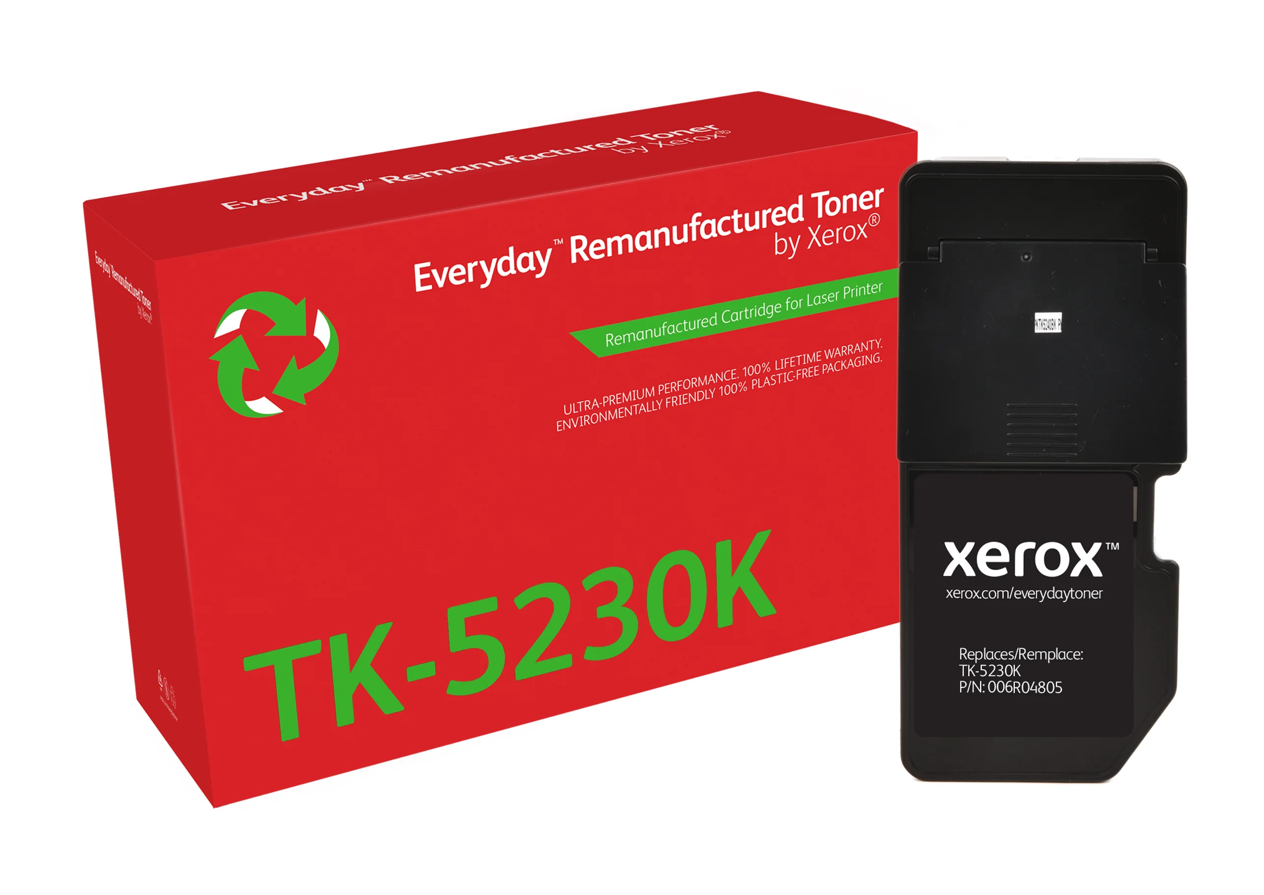 Everyday™ Schwarz wiederaufbereiteter Toner von Xerox, kompatibel mit Kyocera TK-5230K, Standardkapazität