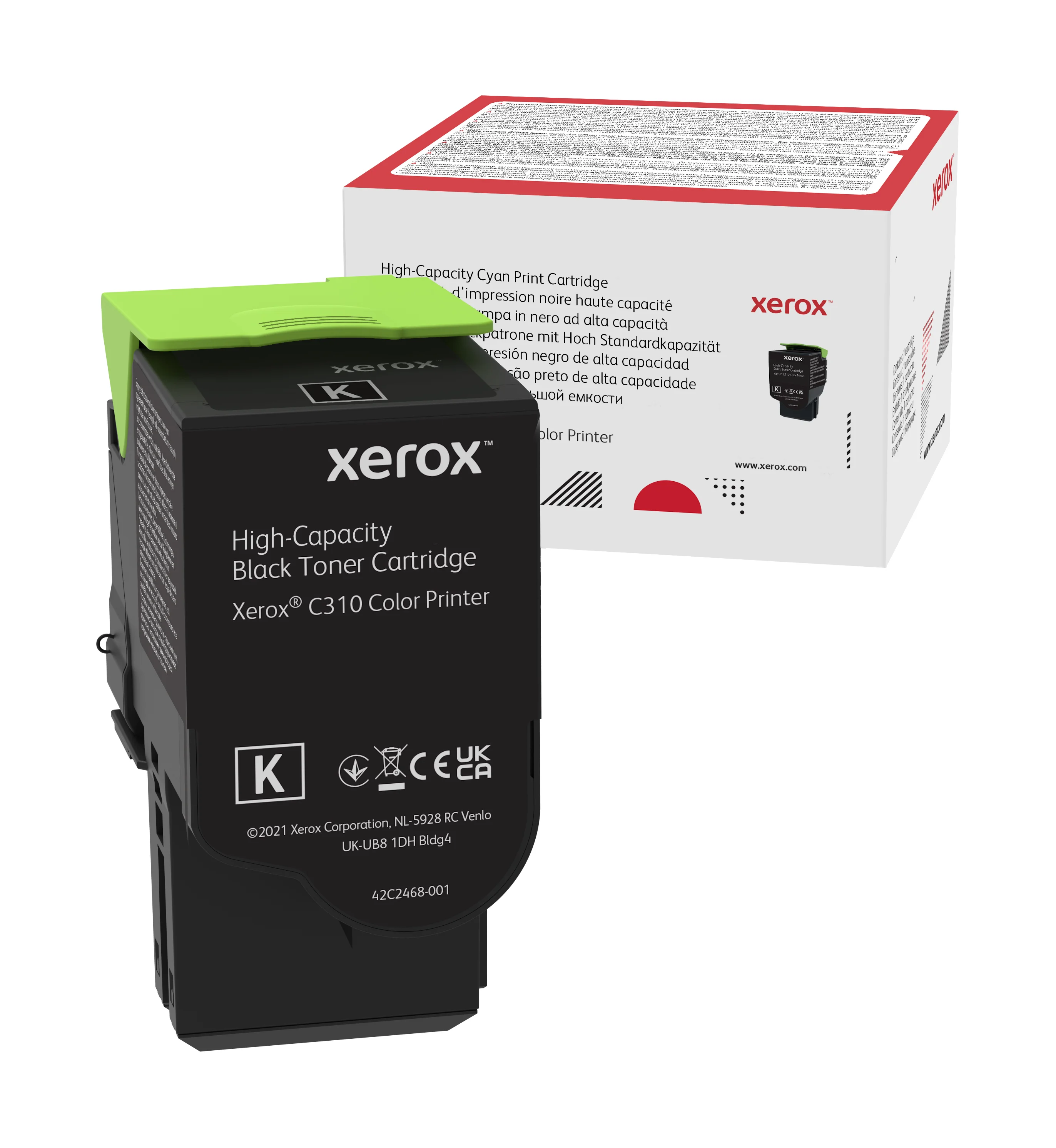 Xerox ® C310 Farbdrucker/C315 Farb-Multifunktionsdrucker Hohe Kapazität-Tonermodul Schwarz (8000 Seiten) - 006R04364