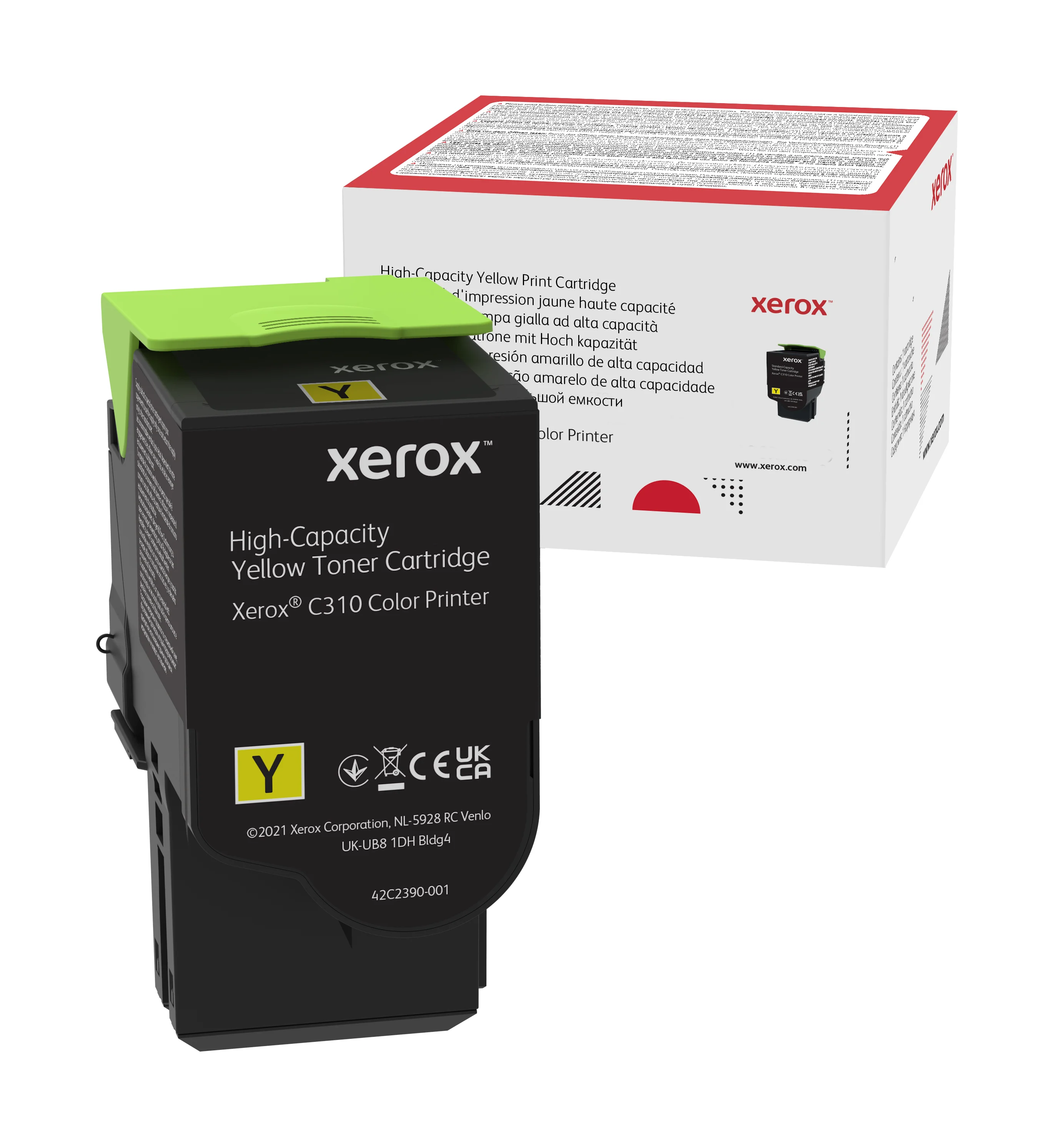 Xerox ® C310 Farbdrucker/C315 Farb-Multifunktionsdrucker Hohe Kapazität-Tonermodul Gelb (5500 Seiten) - 006R04367