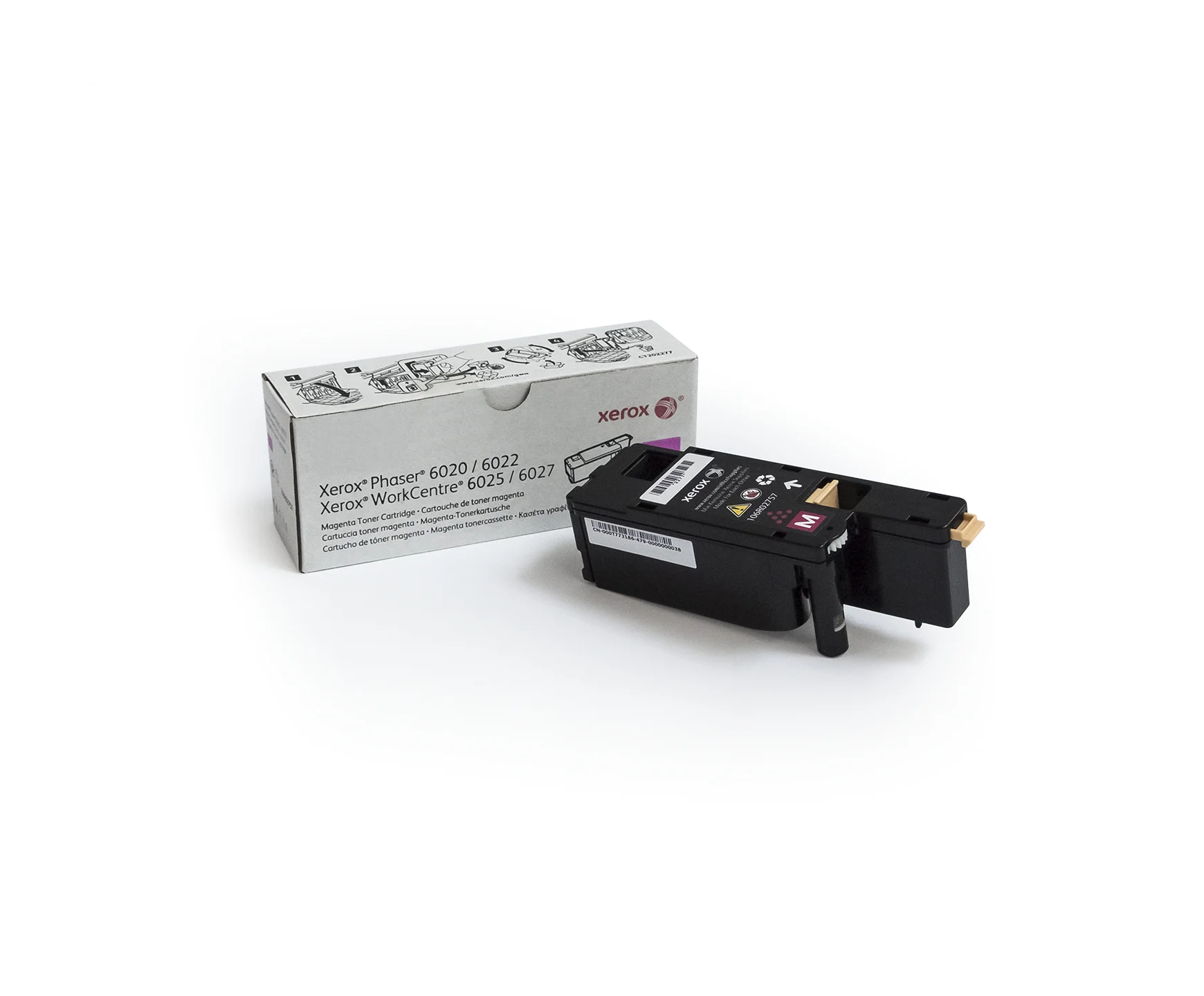 Xerox Phaser® 6020/6022, WorkCentre® 6025/6027 Standardkapazität-Tonermodul Magenta (1000 Seiten) - 106R02757