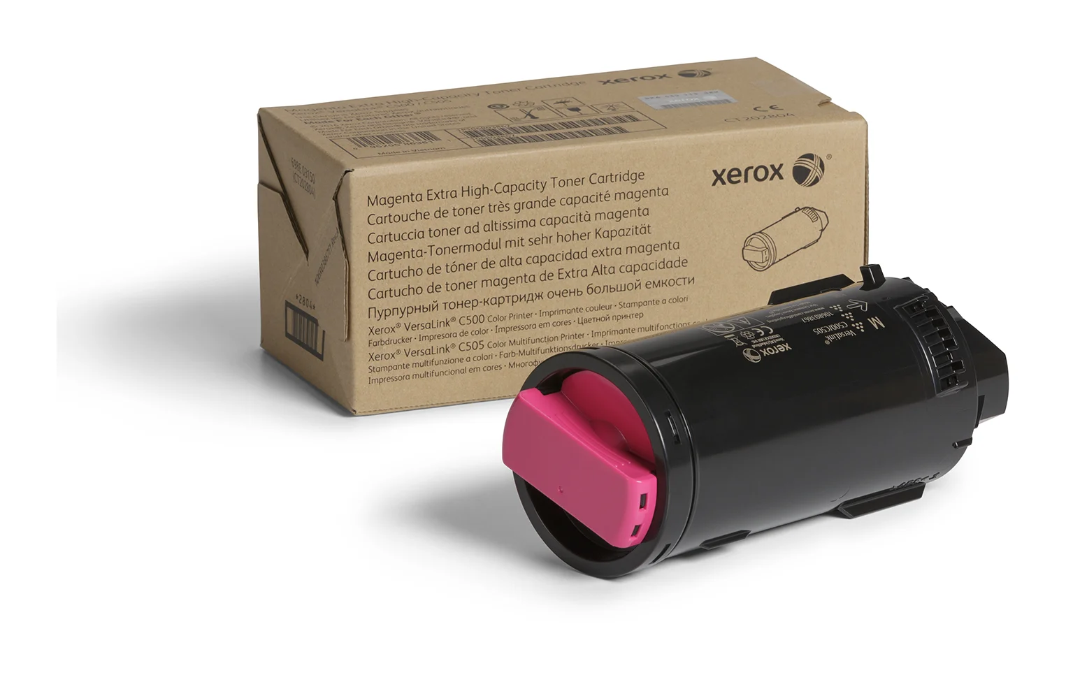 Xerox ® VersaLink® C500-Farbdrucker/C505-Farb-Multifunktionsdrucker Extra hohe Kapazität-Tonermodul Magenta (9000 Seiten) - 106R03874