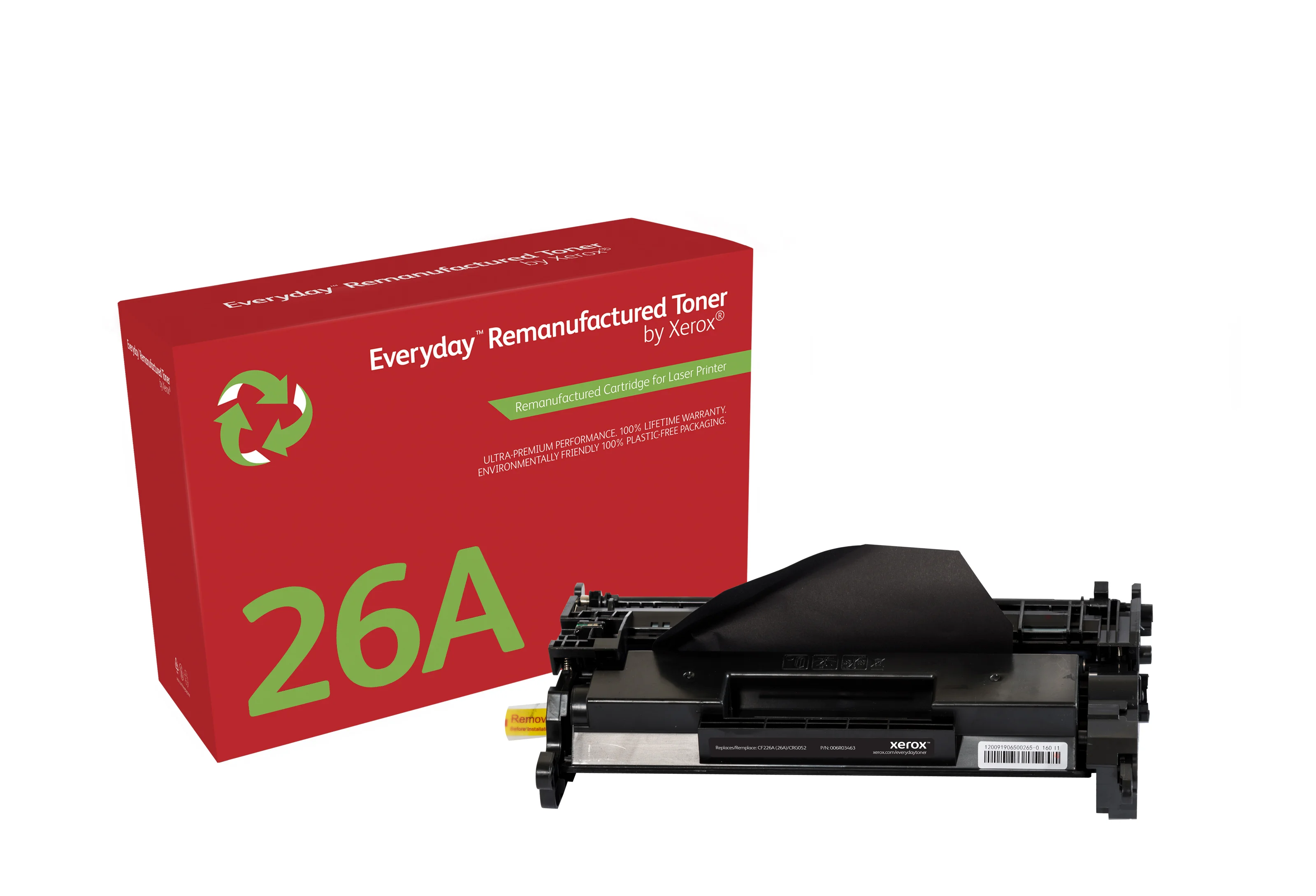 Everyday™ Mono wiederaufbereiteter Toner von Xerox, kompatibel mit HP 26A (CF226A), Standardkapazität
