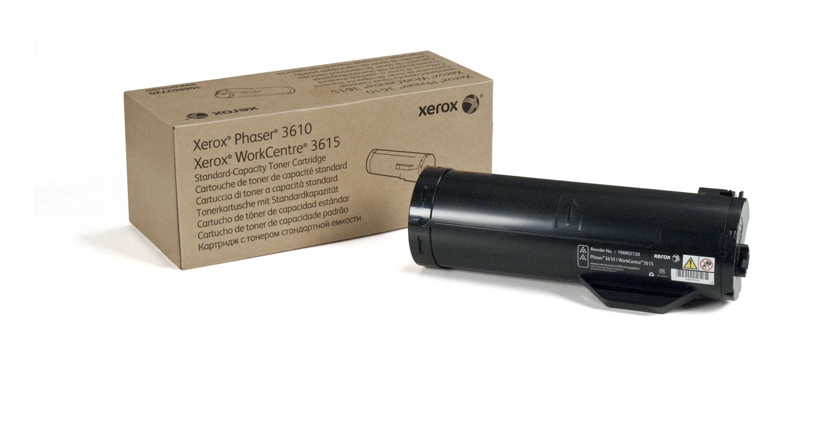 Xerox Phaser® 3610, WorkCentre® 3615 Standardkapazität-Tonermodul Schwarz (5900 Seiten) - 106R02720