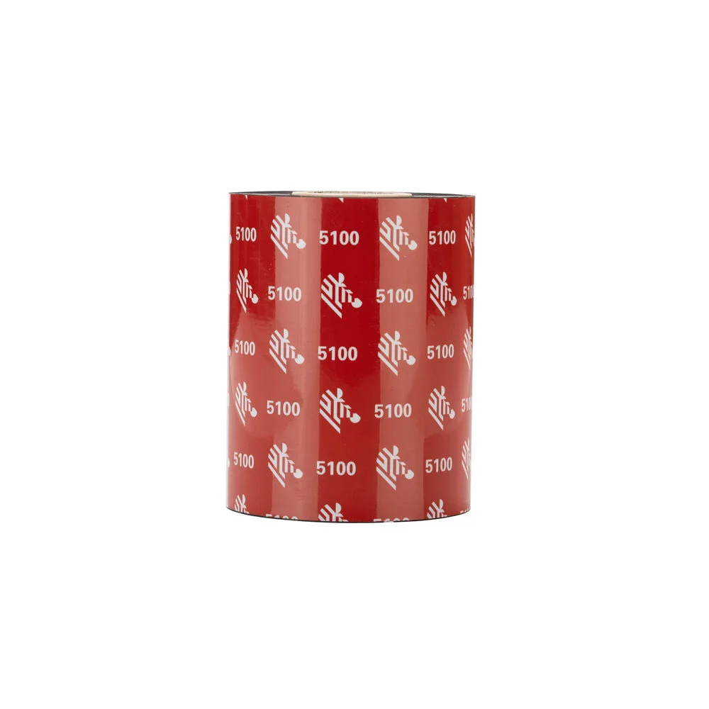 Zebra 5100 Resin Thermoband 450 m Schwarz
