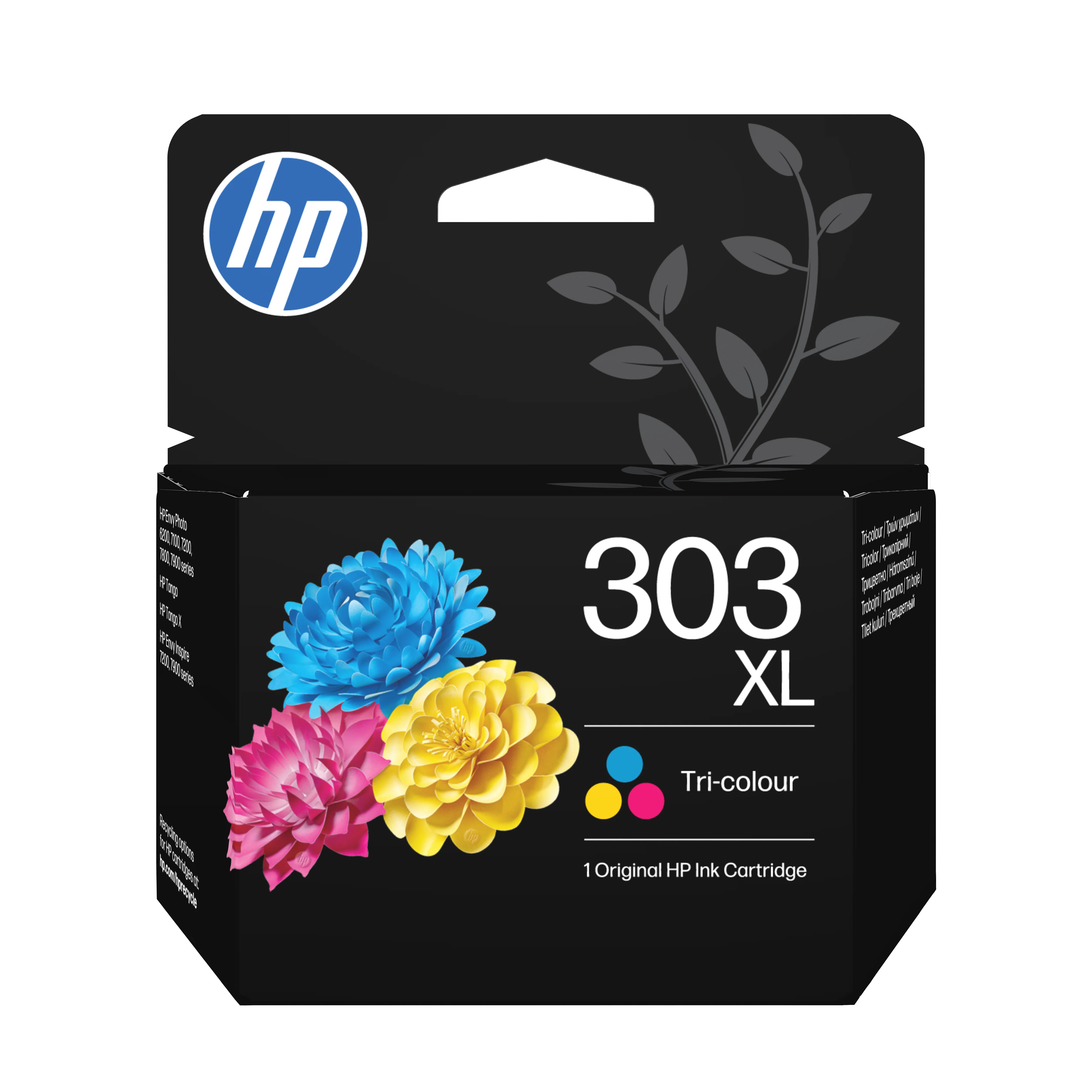 HP 303XL Cyan/Magenta/Gelb Original Druckerpatrone mit hoher Reichweite