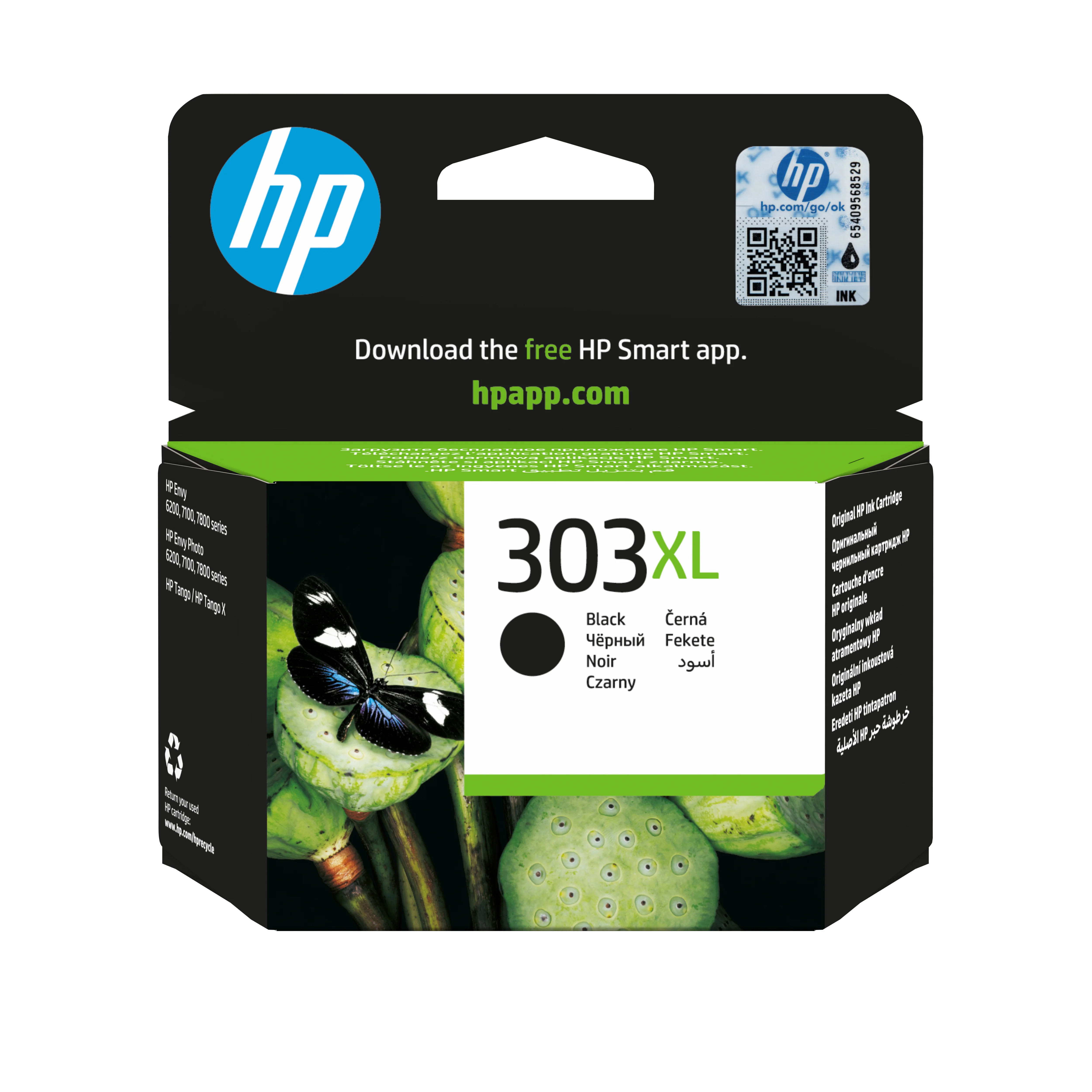 HP 303XL Schwarz Original Druckerpatrone mit hoher Reichweite