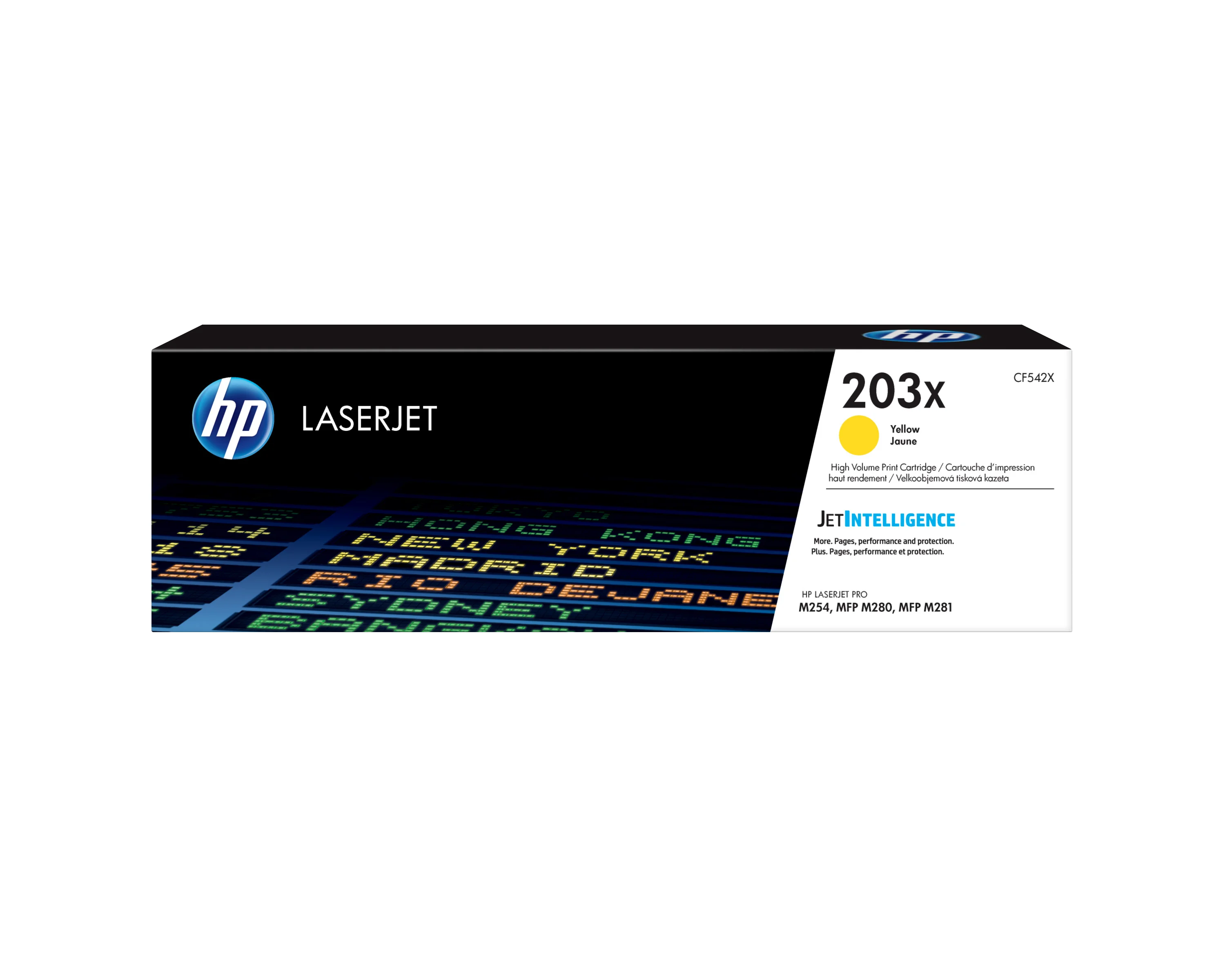 HP LaserJet 203X Gelb Original -Tonerkartusche mit hoher Reichweite