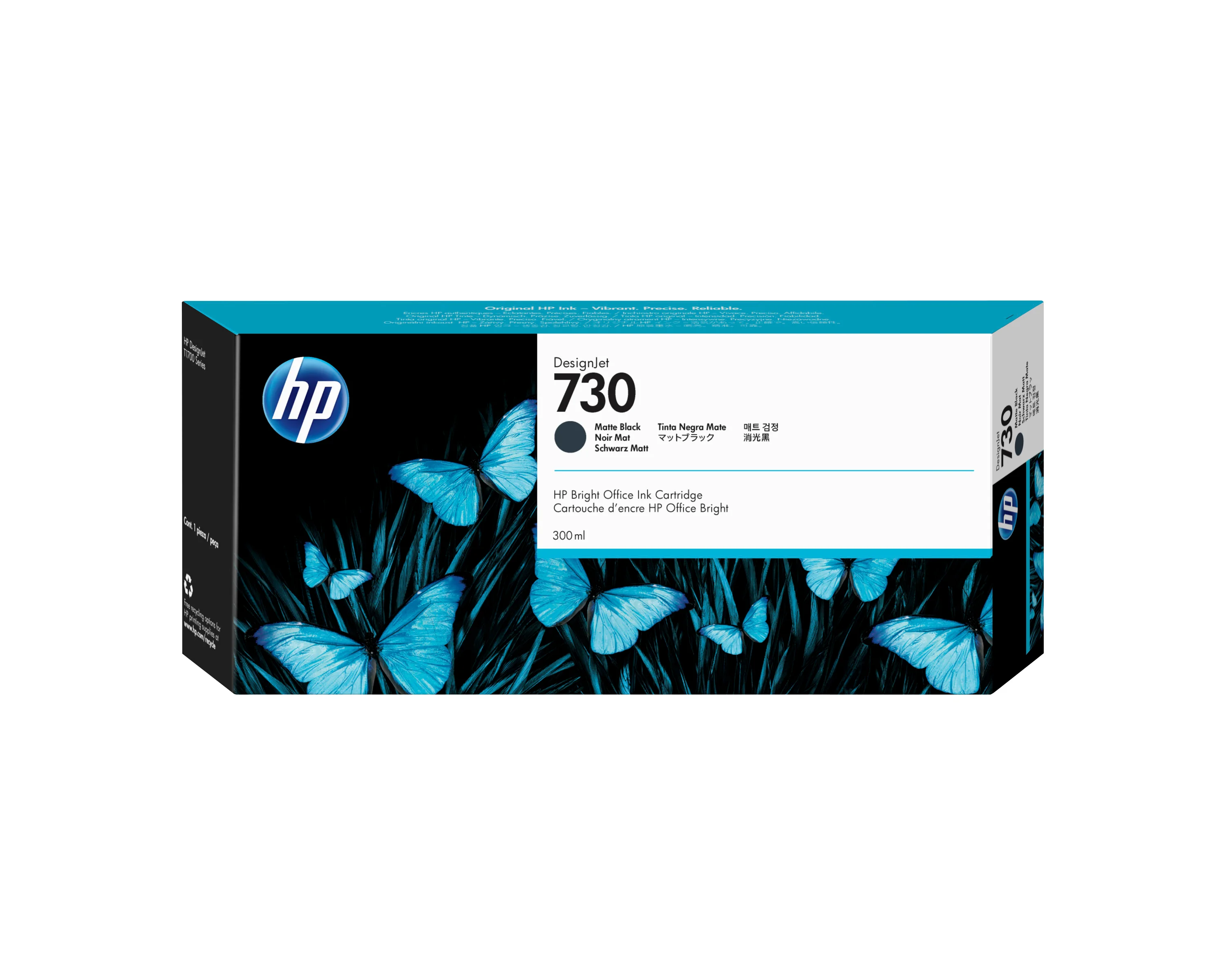 HP 730 DesignJet Druckerpatrone Mattschwarz 300 ml