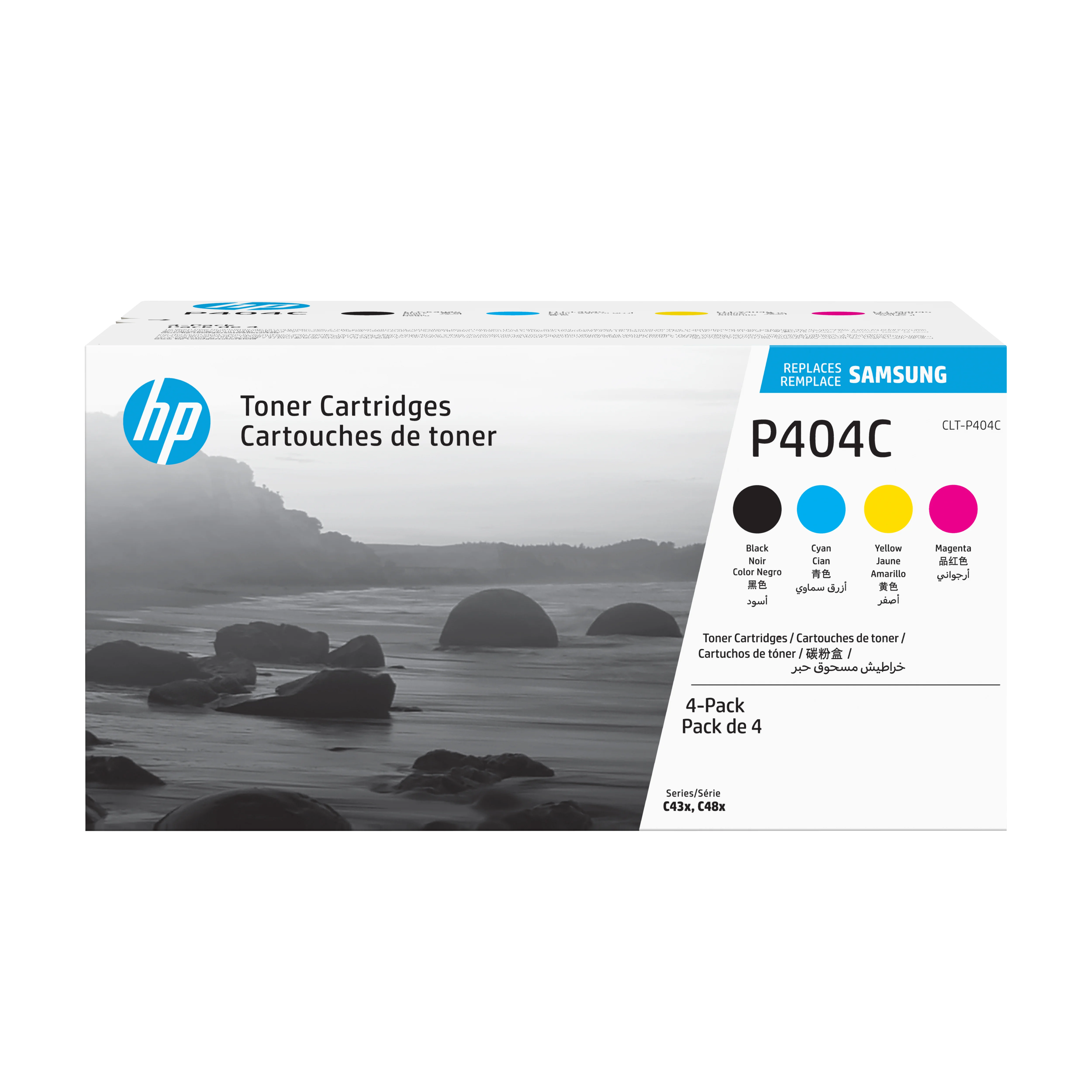 Samsung CLT-P404C 4er-Pack Cyan/Magenta/Gelb/Schwarz Original Tonerkartusche
