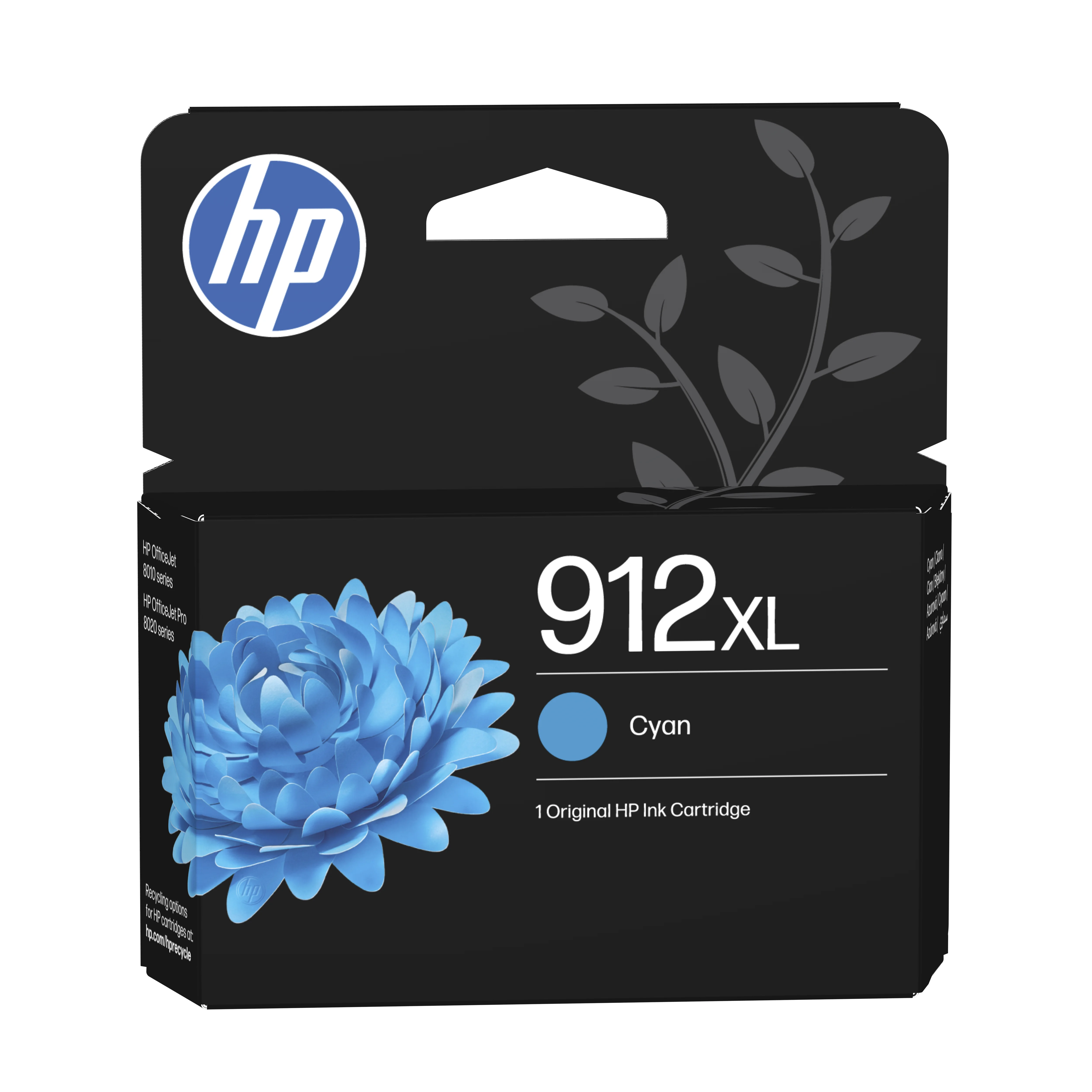 HP 912XL Cyan Original Druckerpatrone mit hoher Reichweite
