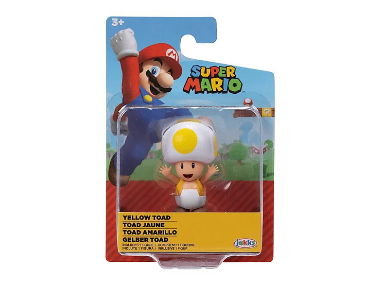 JAKKS PACIFIC Nintendo Super Mario Figuren Wave 34, 6,5 cm (sortiert) Actionfigur