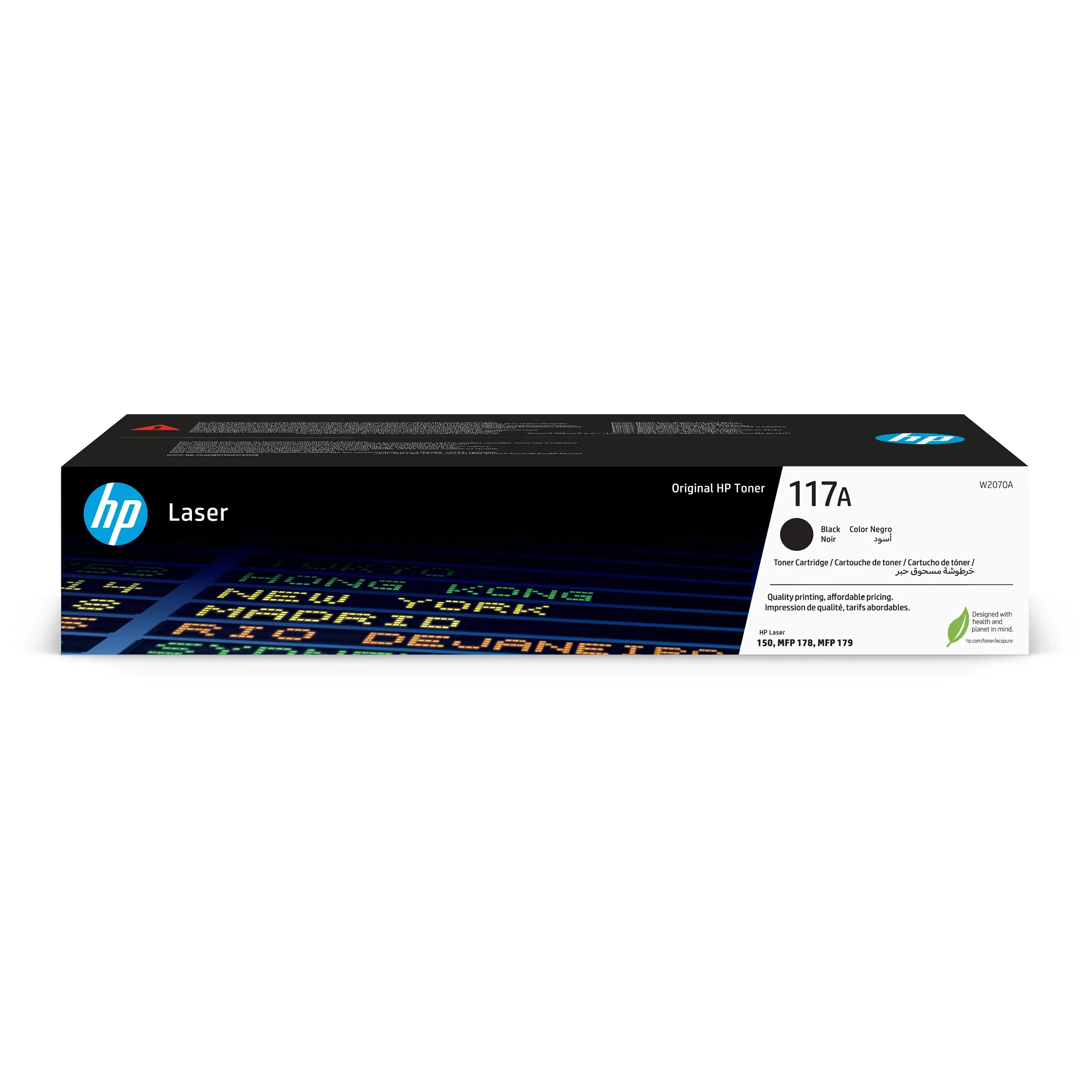 HP 117A Schwarz Original Laser Tonerkartusche