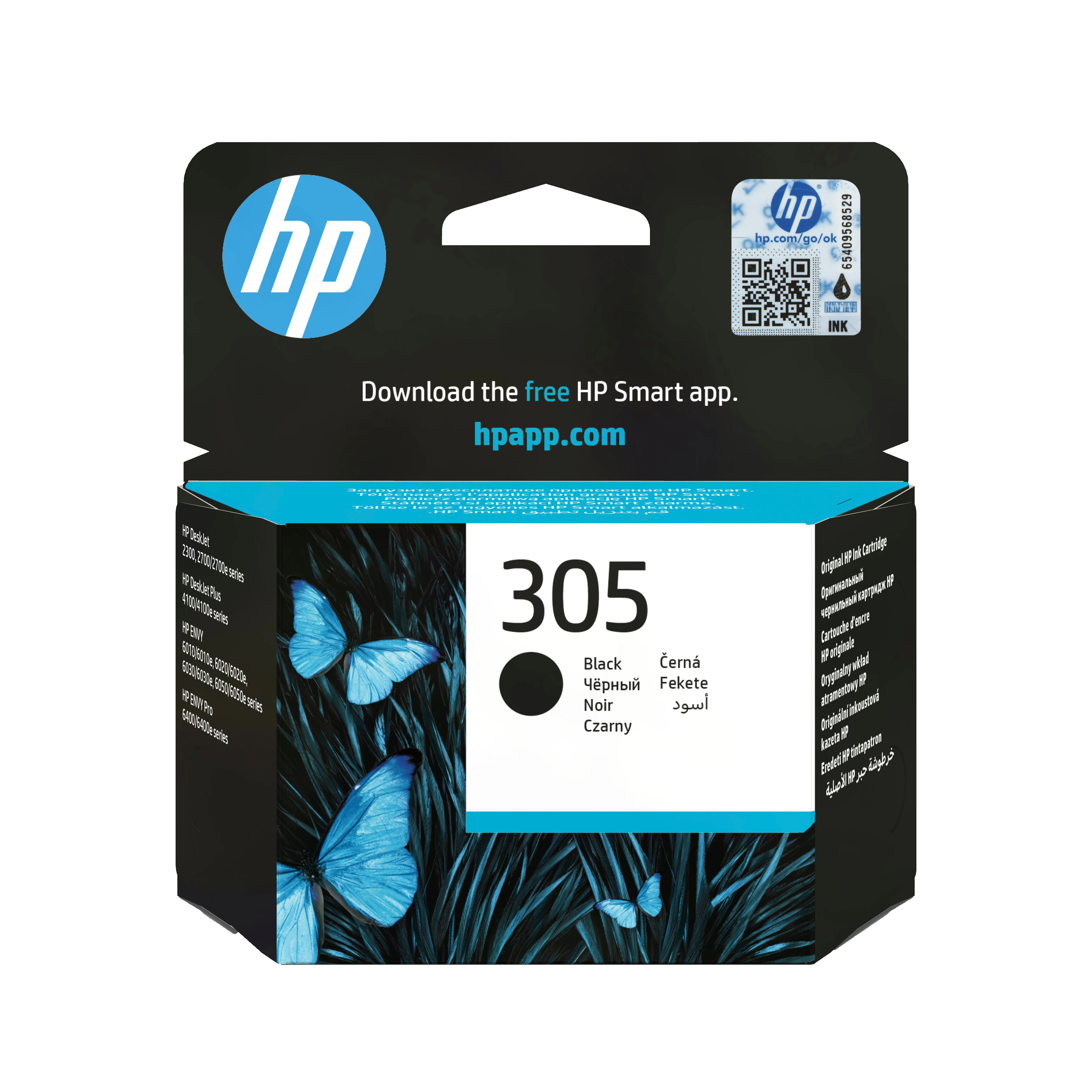 HP 305 Schwarz Original Druckerpatrone