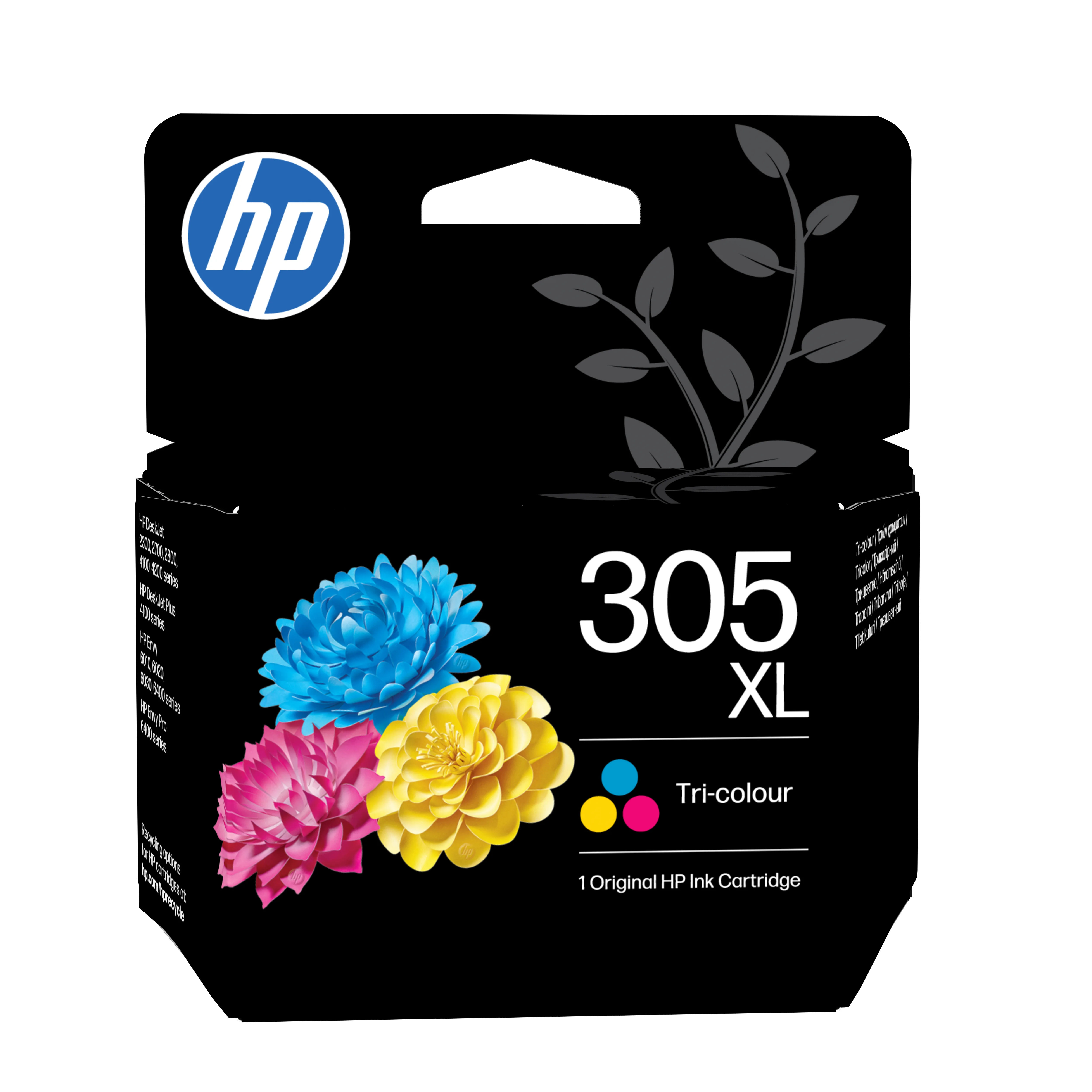 HP 305XL Cyan/Magenta/Gelb Original Druckerpatrone mit hoher Reichweite