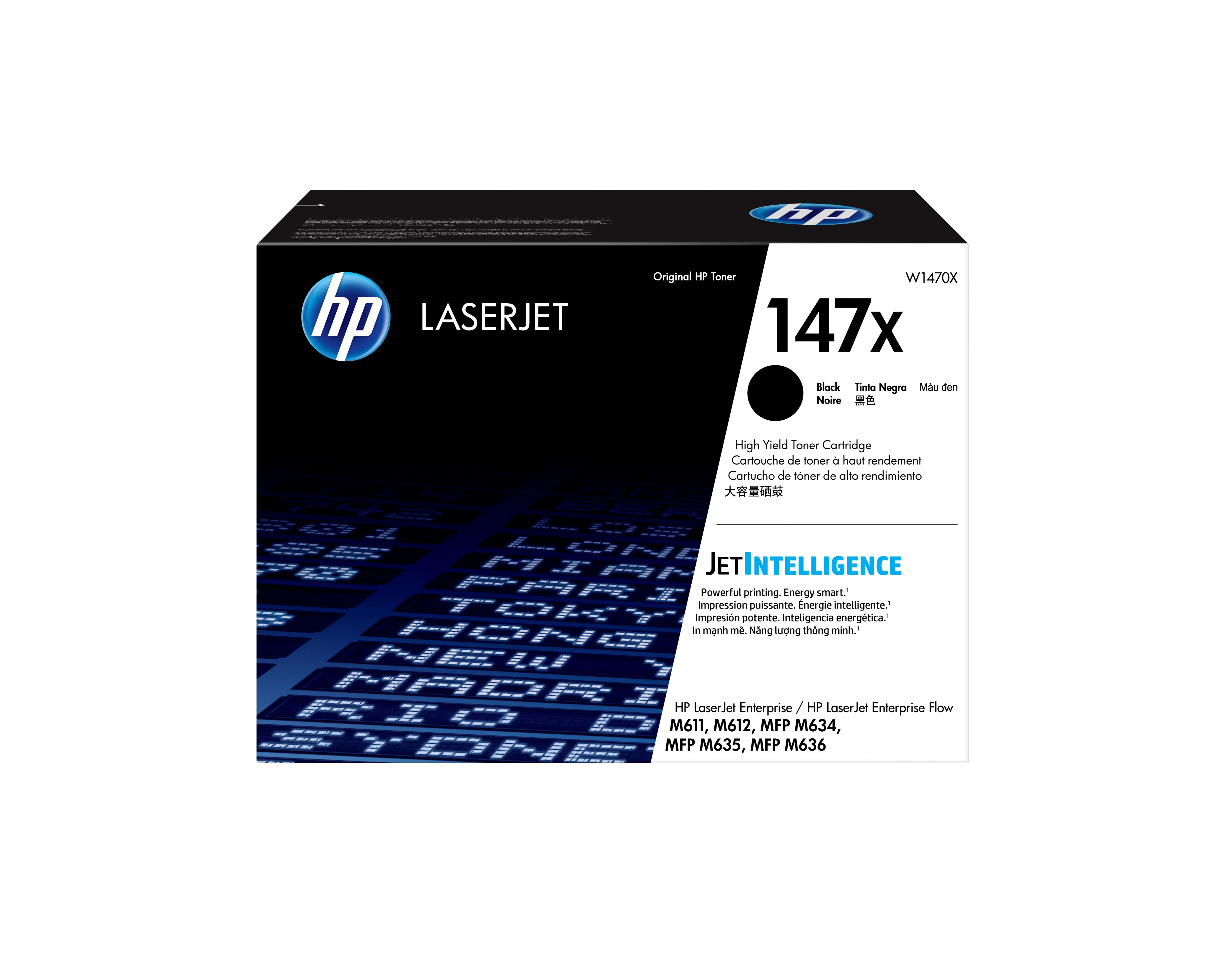 HP LaserJet 147X Schwarz Original Tonerkartusche mit hoher Reichweite