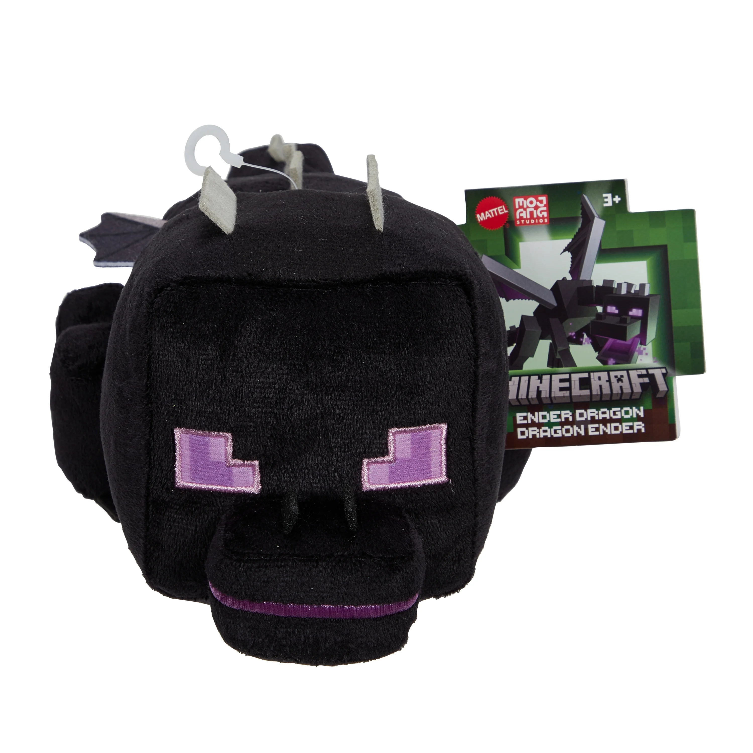 Minecraft Enderdrache Plüschfigur, ca. 20 cm große, weiche Puppe zum Sammeln, vom Videospiel inspiriert