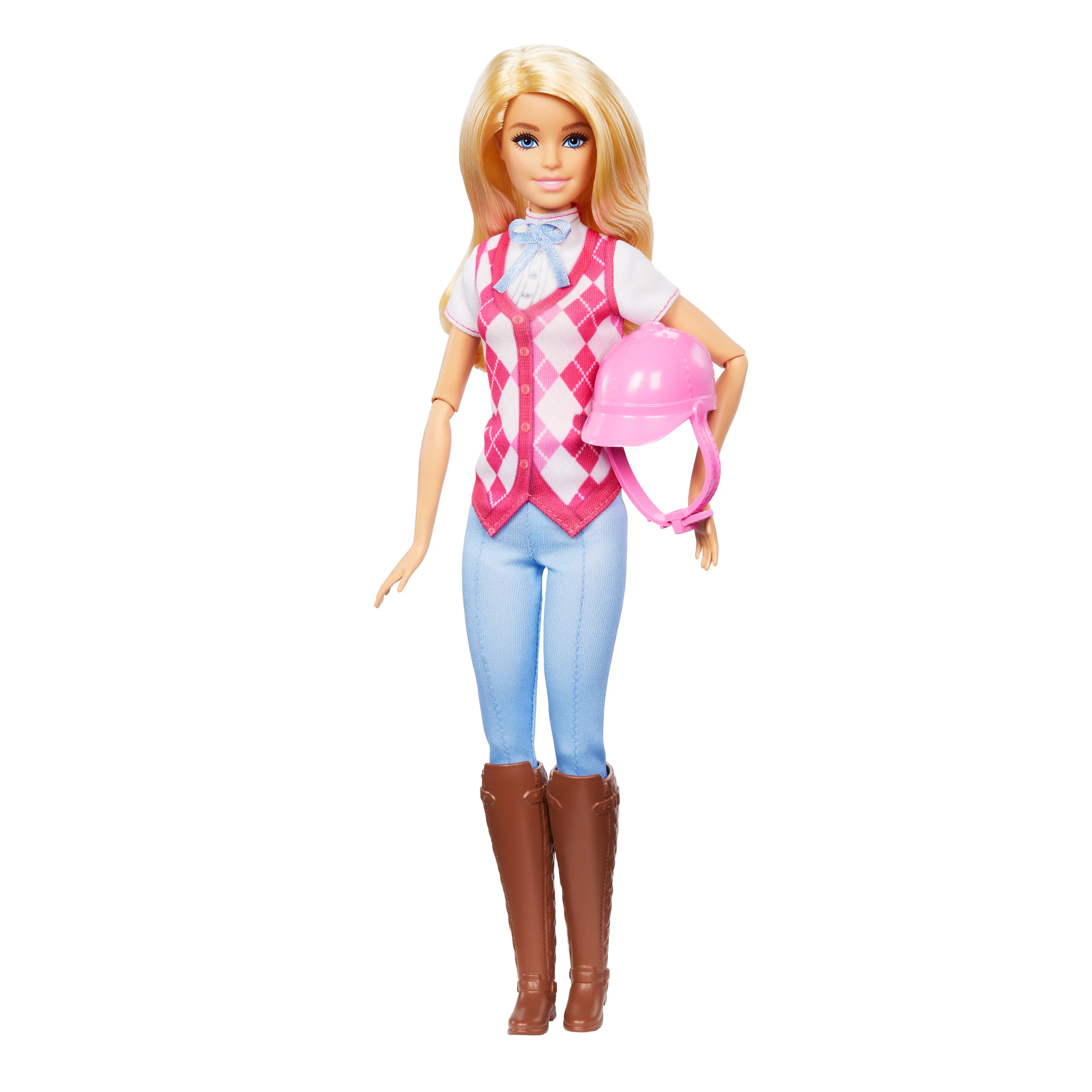 Barbie Mysteries: Das geheimnisvolle Pferdeabenteuer“ Malibu“ Puppe mit Reitkleidung und Zubehör