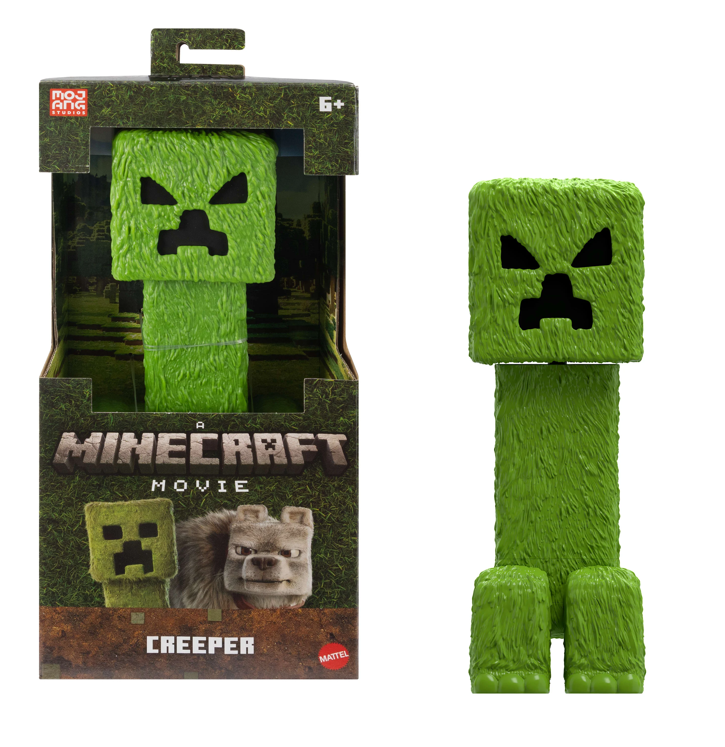 Minecraft Große Creeper-Actionfigur, 30 cm große Sammelfigur, vom Film inspiriert