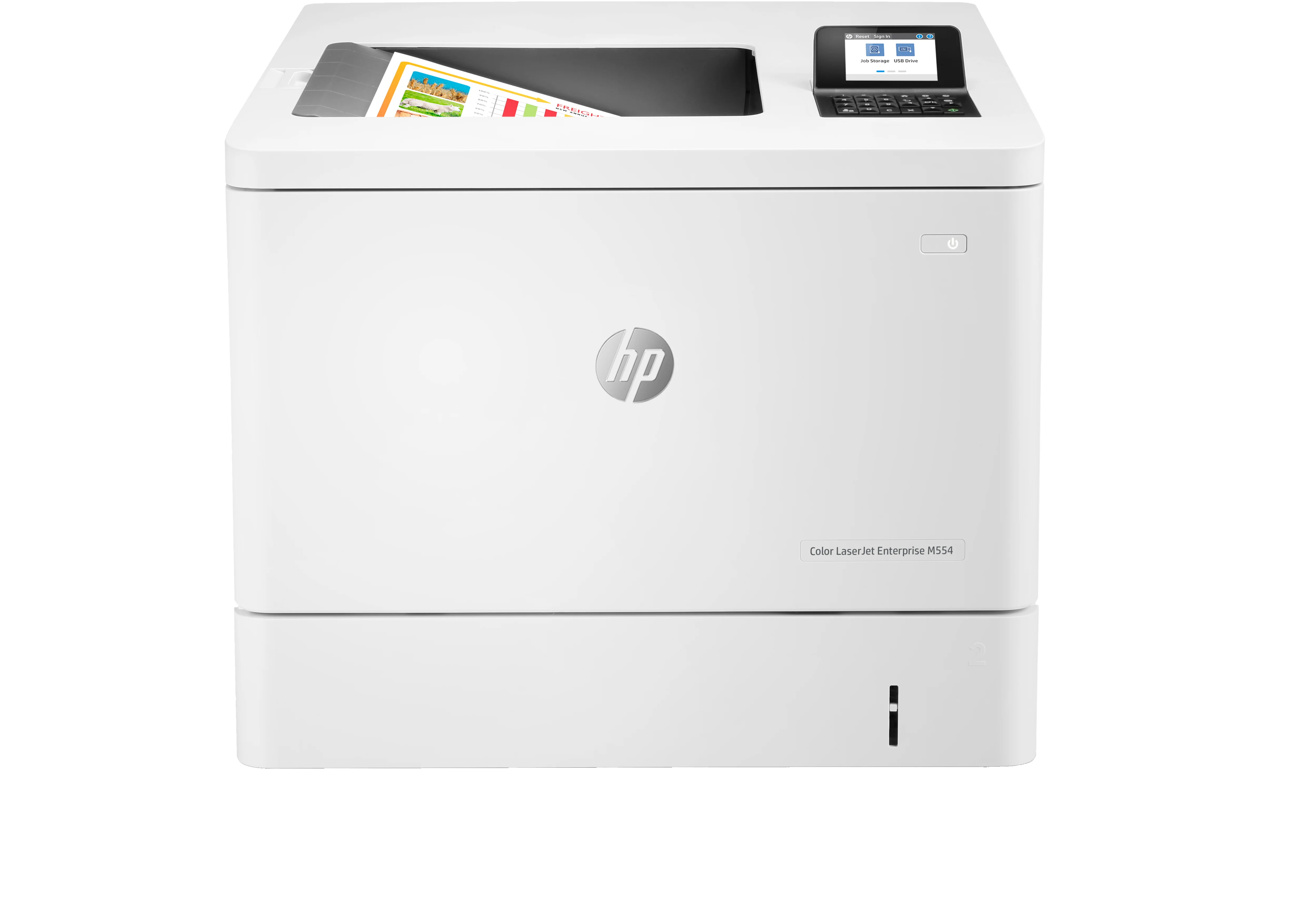 HP Color LaserJet Enterprise M554dn Drucker