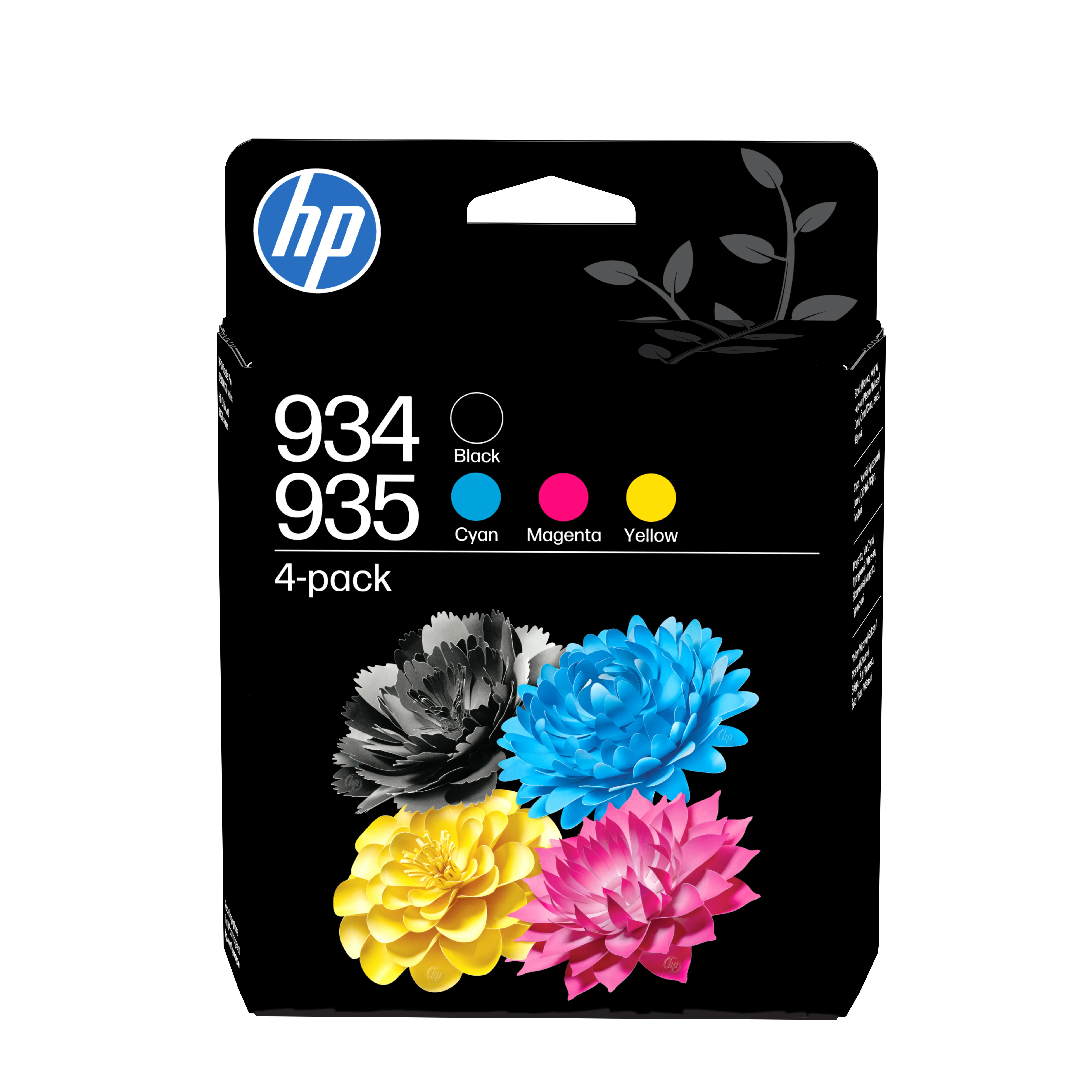 HP 934 Schwarz/935 Cyan/Magenta/Gelb Original Tintenpatronen (4er-Packung)