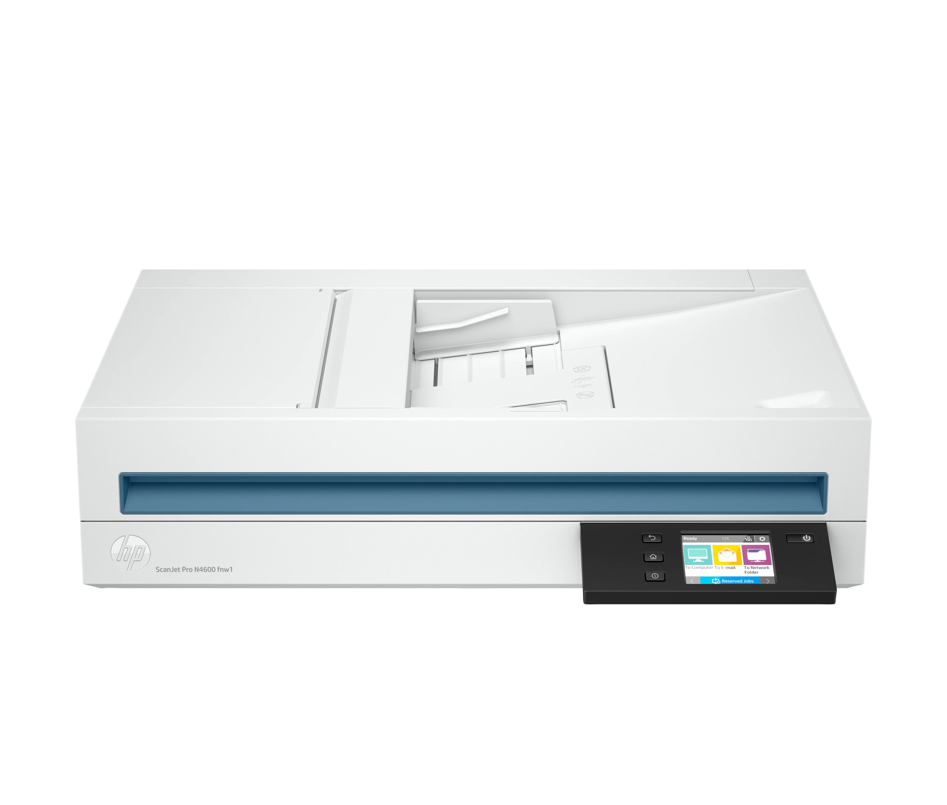 HP ScanJet Pro N4600 fnw1 Flachbettscanner 1200 x 1200 DPI A5 Weiß